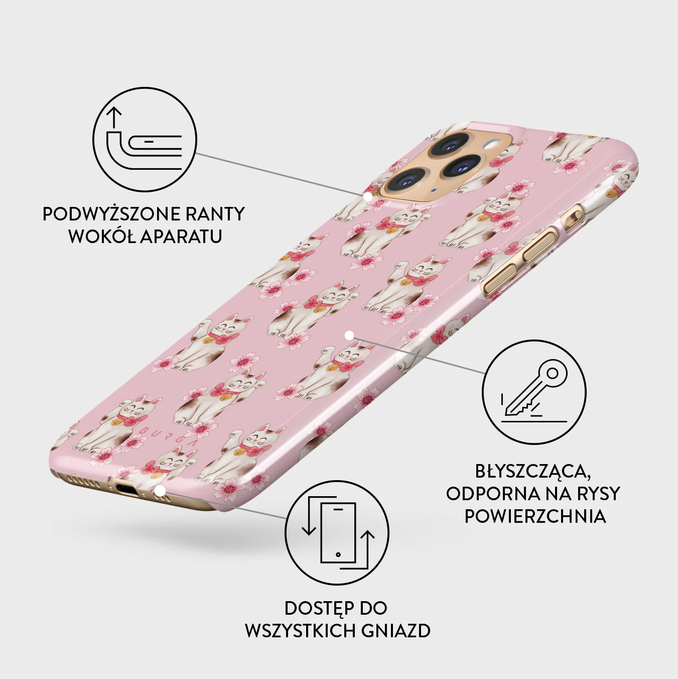 Maneki Neko - iPhone 11 Pro Etui - Image 3