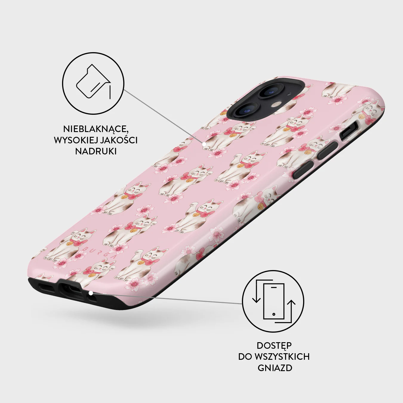 Maneki Neko - iPhone 12 Etui - Image 3