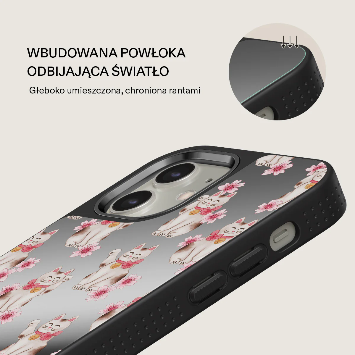 Maneki Neko - iPhone 12 Etui - Image 30