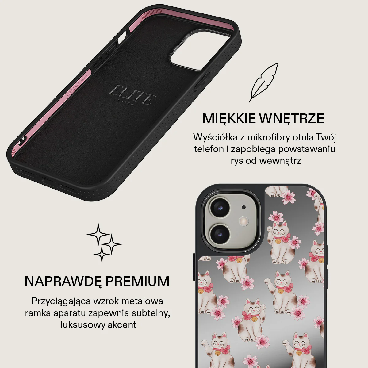Maneki Neko - iPhone 12 Etui - Image 33