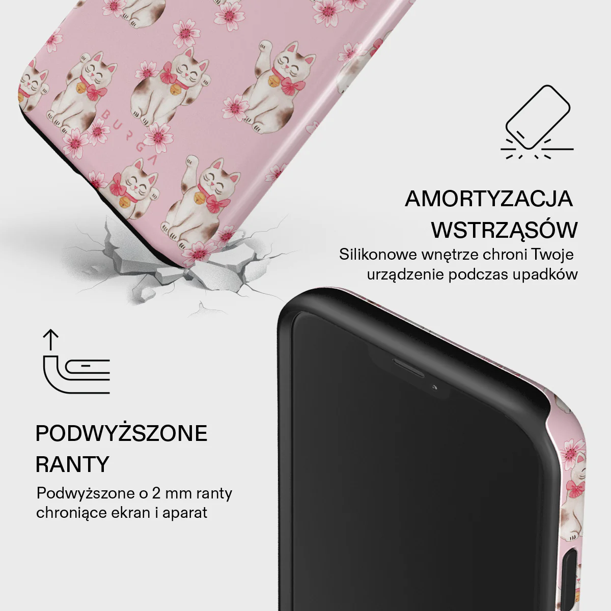 Maneki Neko - iPhone 12 Etui - Image 4