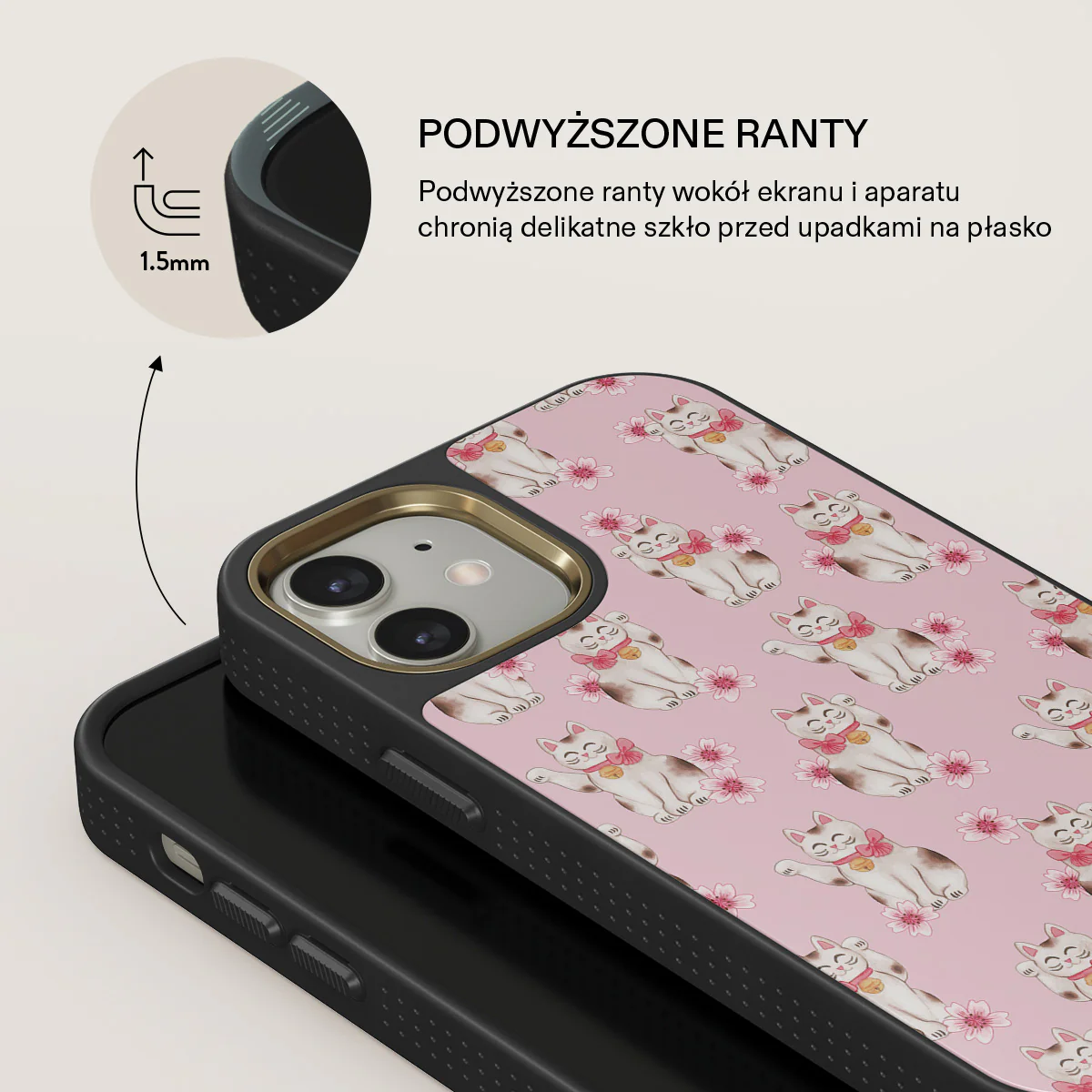 Maneki Neko - iPhone 12 Etui - Image 8