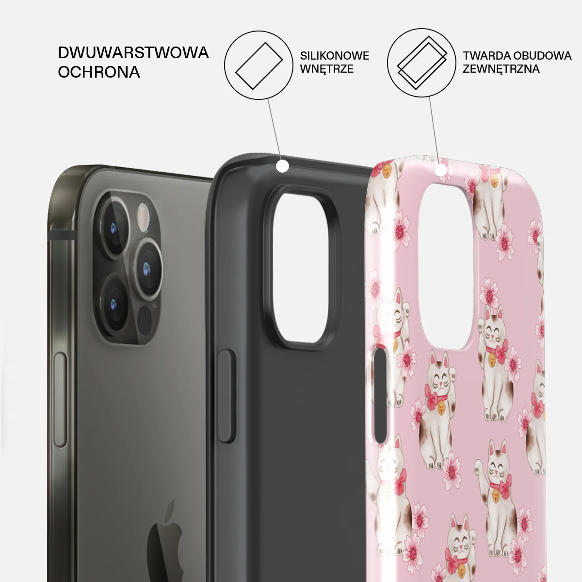Maneki Neko - iPhone 12 Pro Max Etui - Image 6