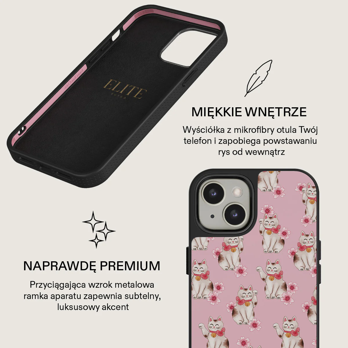 Maneki Neko - iPhone 13 Etui - Image 17