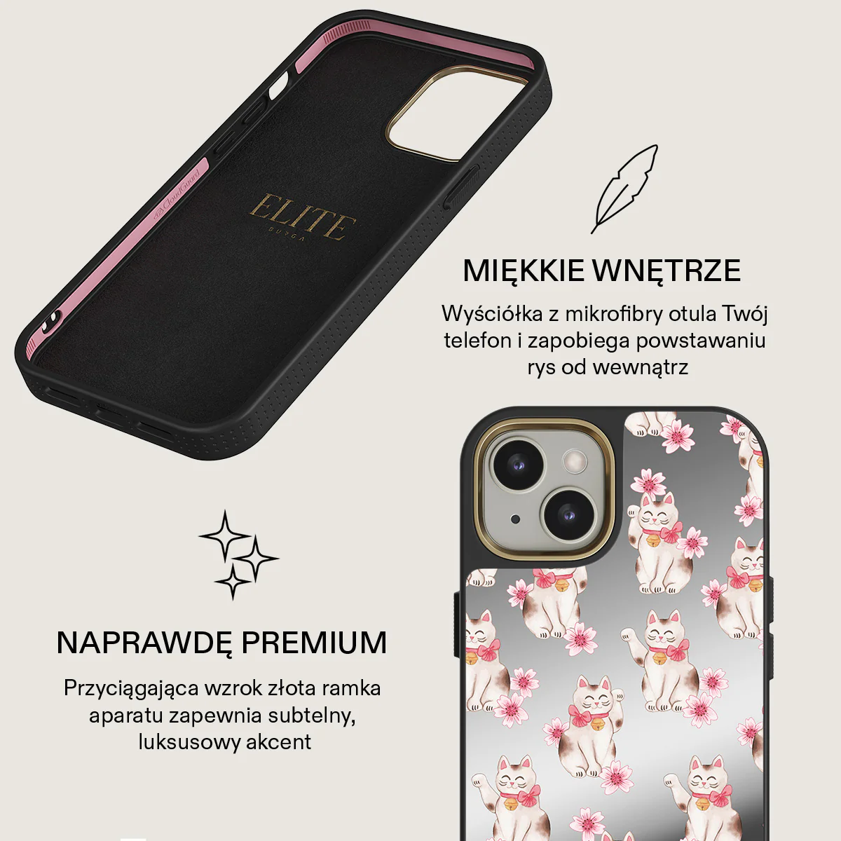 Maneki Neko - iPhone 13 Etui - Image 25