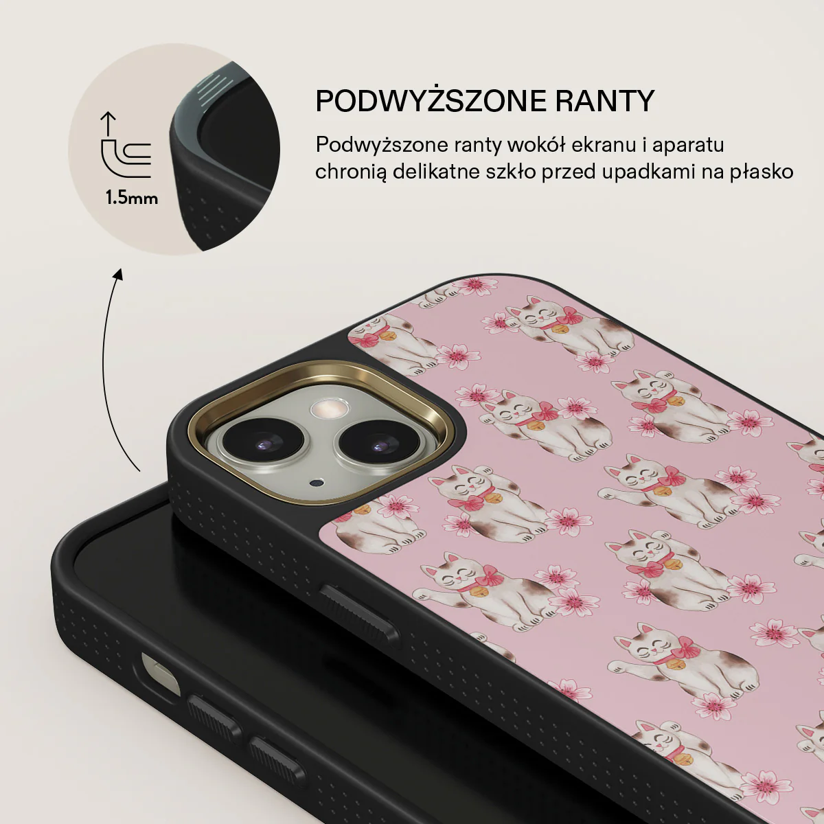Maneki Neko - iPhone 13 Etui - Image 8
