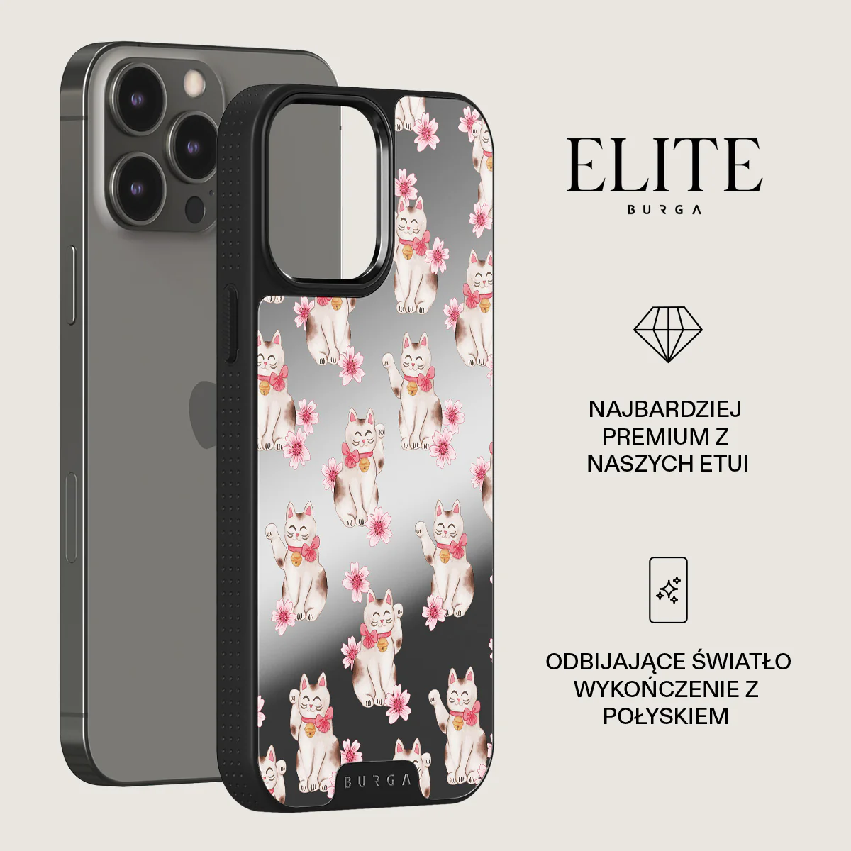 Maneki Neko - iPhone 13 Pro Etui - Image 35