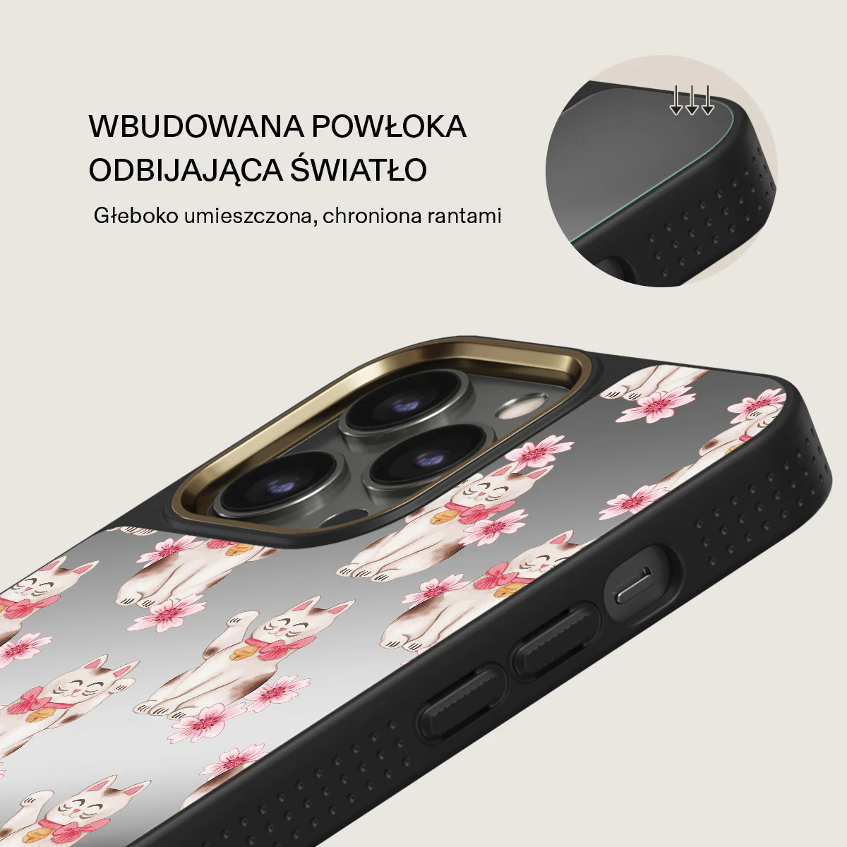 Maneki Neko - iPhone 13 Pro Max Etui - Image 29