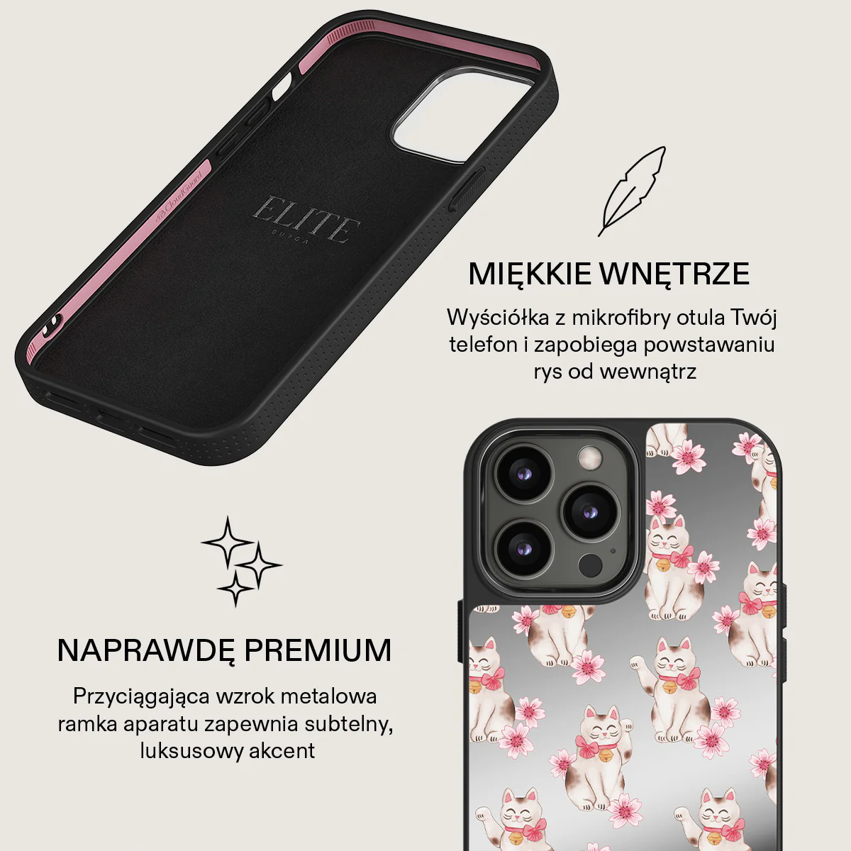 Maneki Neko - iPhone 13 Pro Max Etui - Image 40