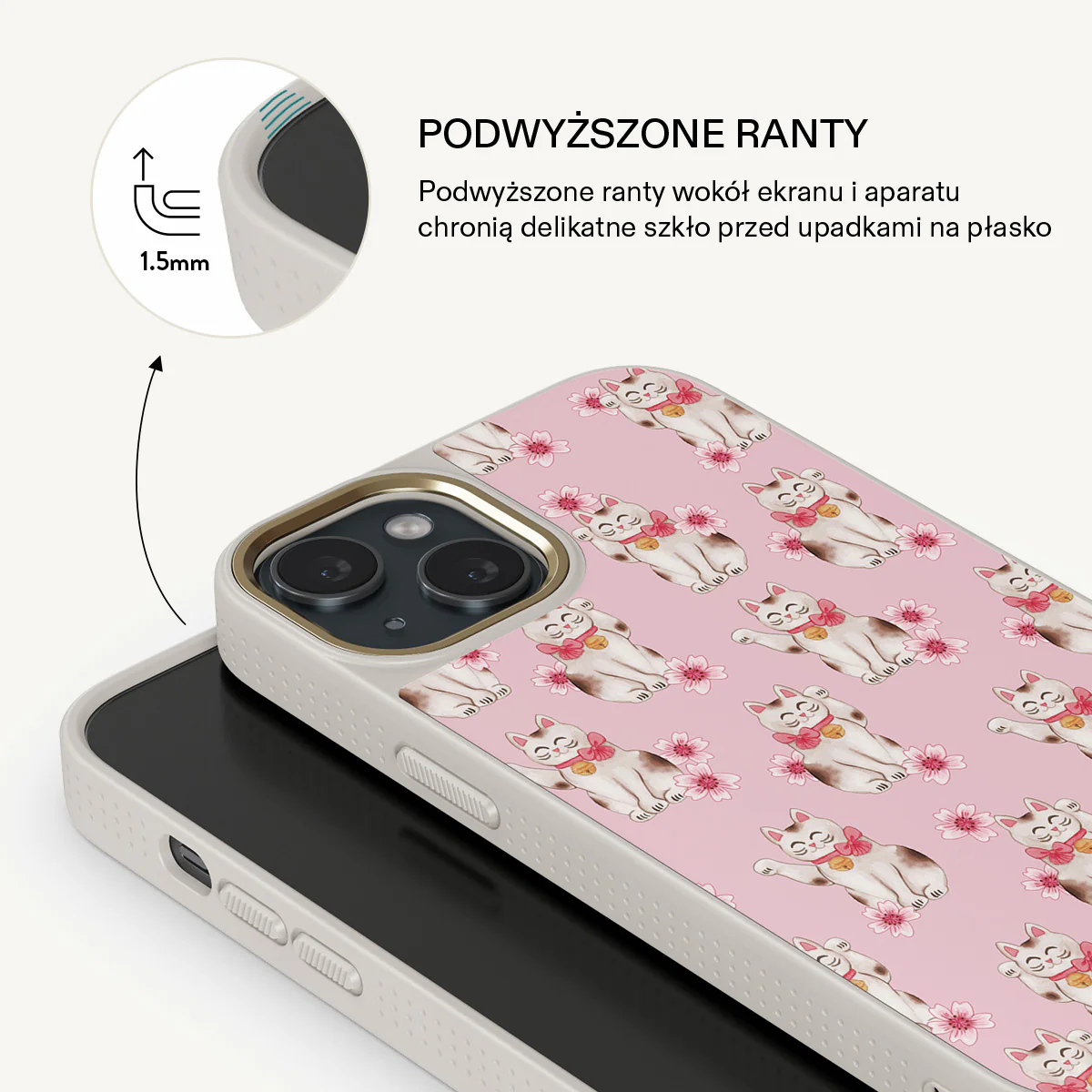 Maneki Neko - iPhone 14 Etui - Image 22