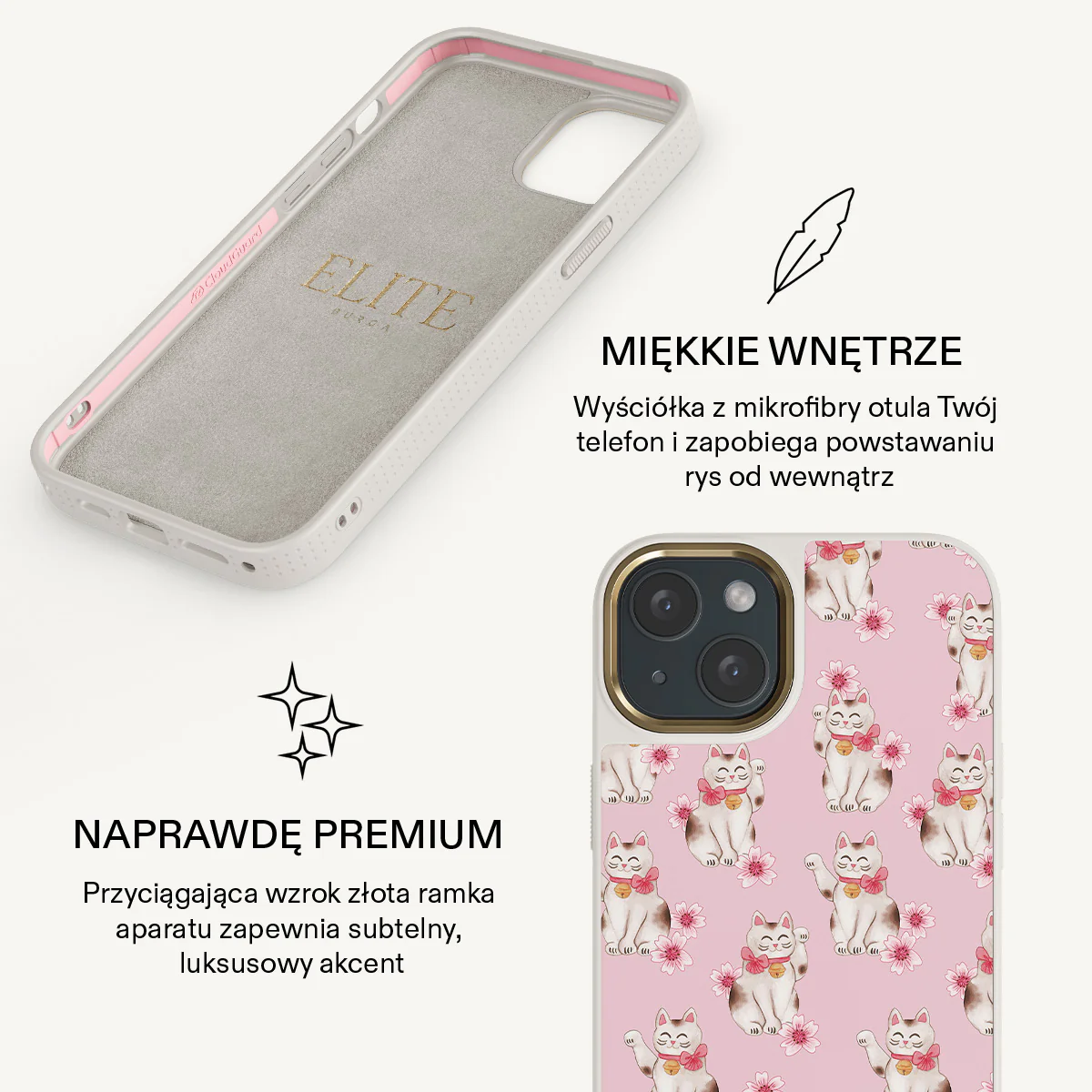 Maneki Neko - iPhone 14 Etui - Image 24