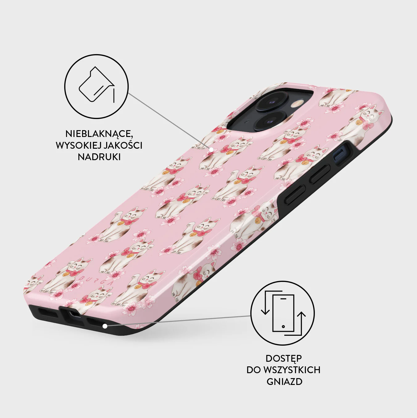 Maneki Neko - iPhone 14 Etui - Image 3