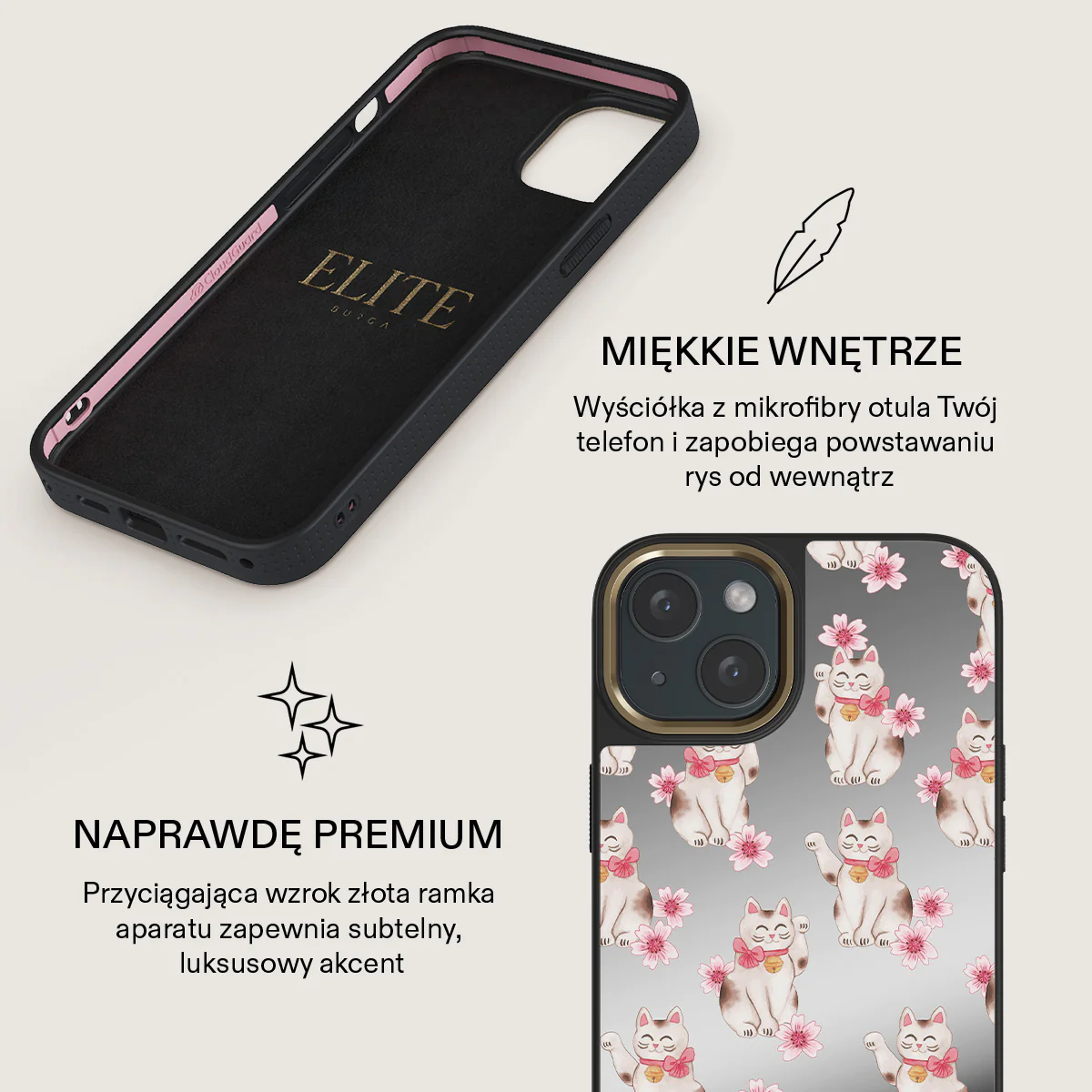 Maneki Neko - iPhone 14 Etui - Image 32