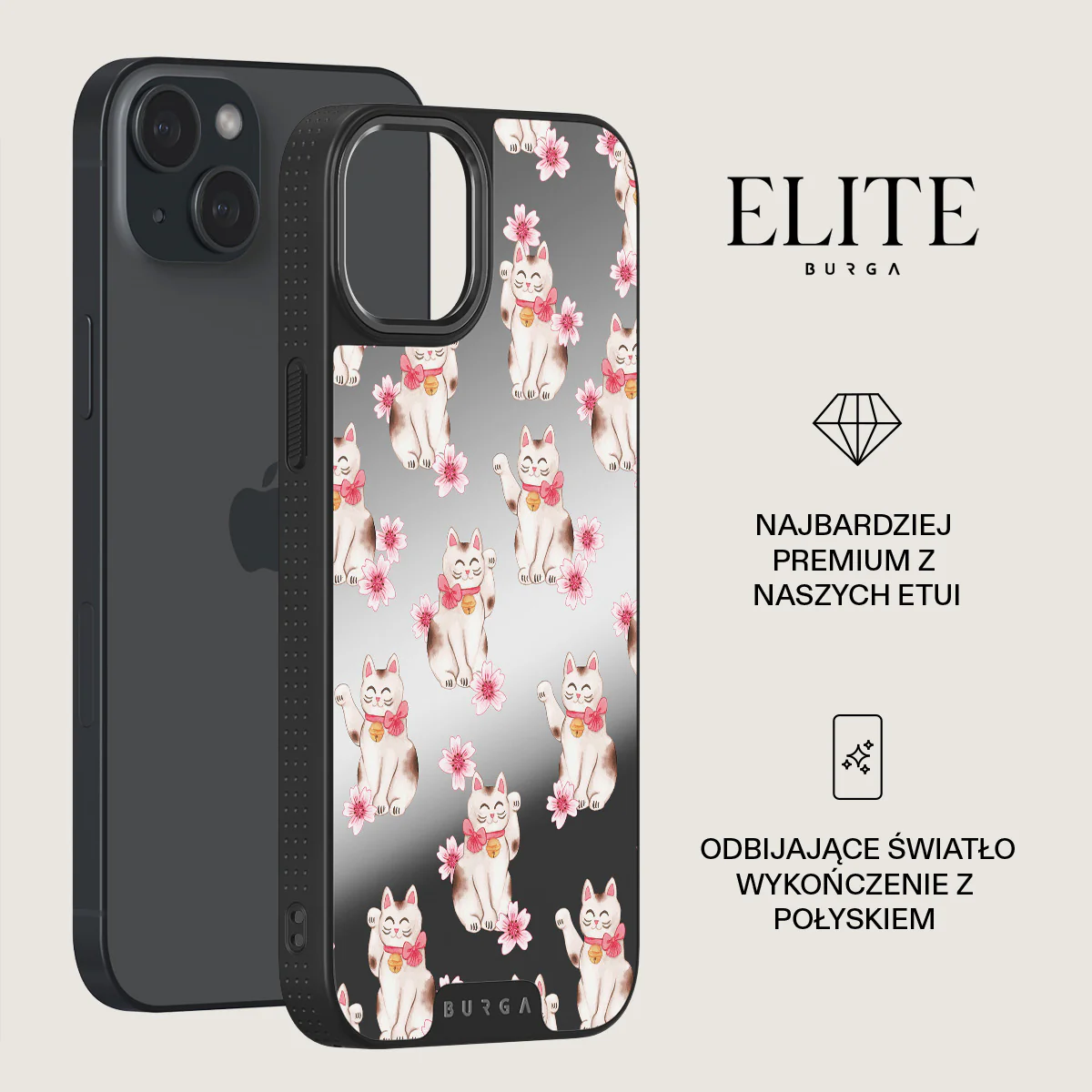 Maneki Neko - iPhone 14 Etui - Image 35