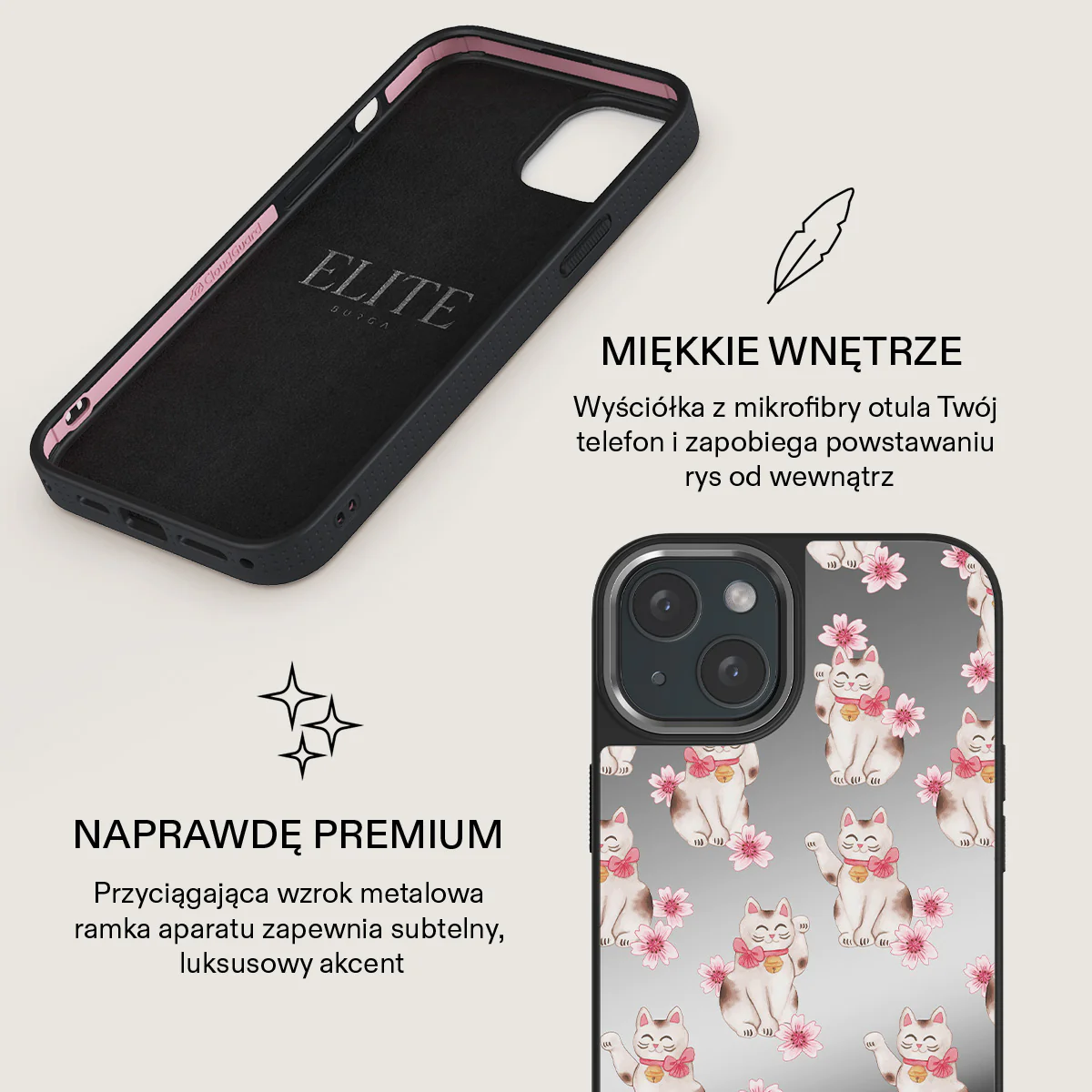 Maneki Neko - iPhone 14 Etui - Image 40