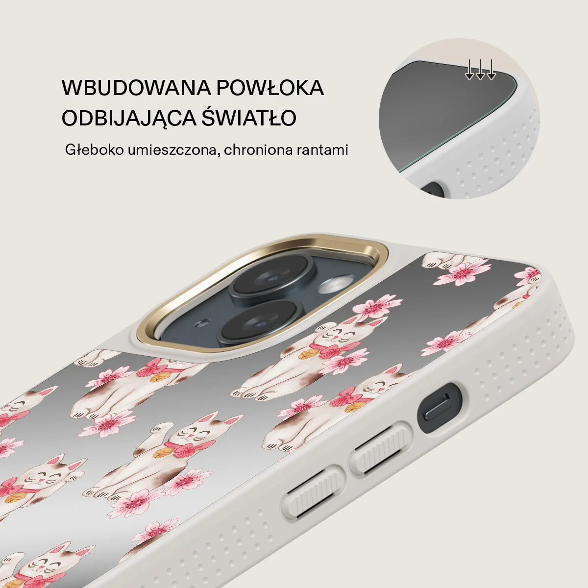 Maneki Neko - iPhone 14 Etui - Image 45