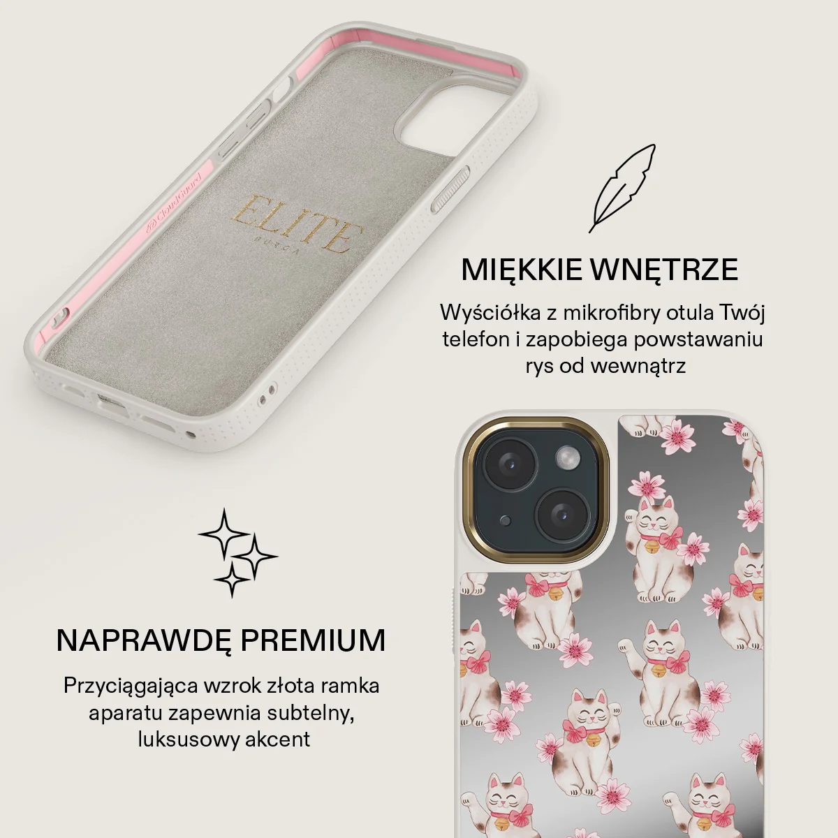 Maneki Neko - iPhone 14 Etui - Image 48