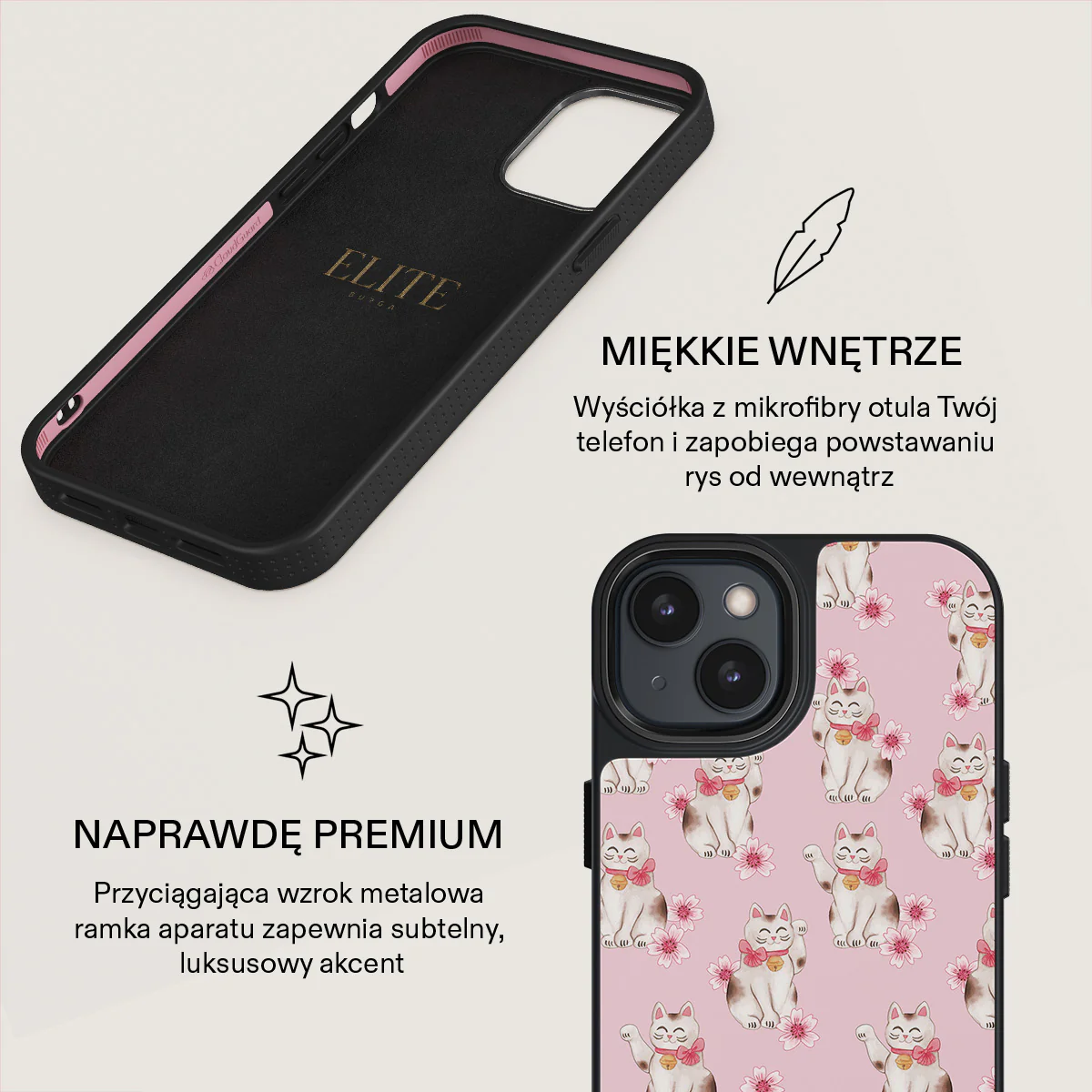 Maneki Neko - iPhone 14 Plus Etui - Image 17