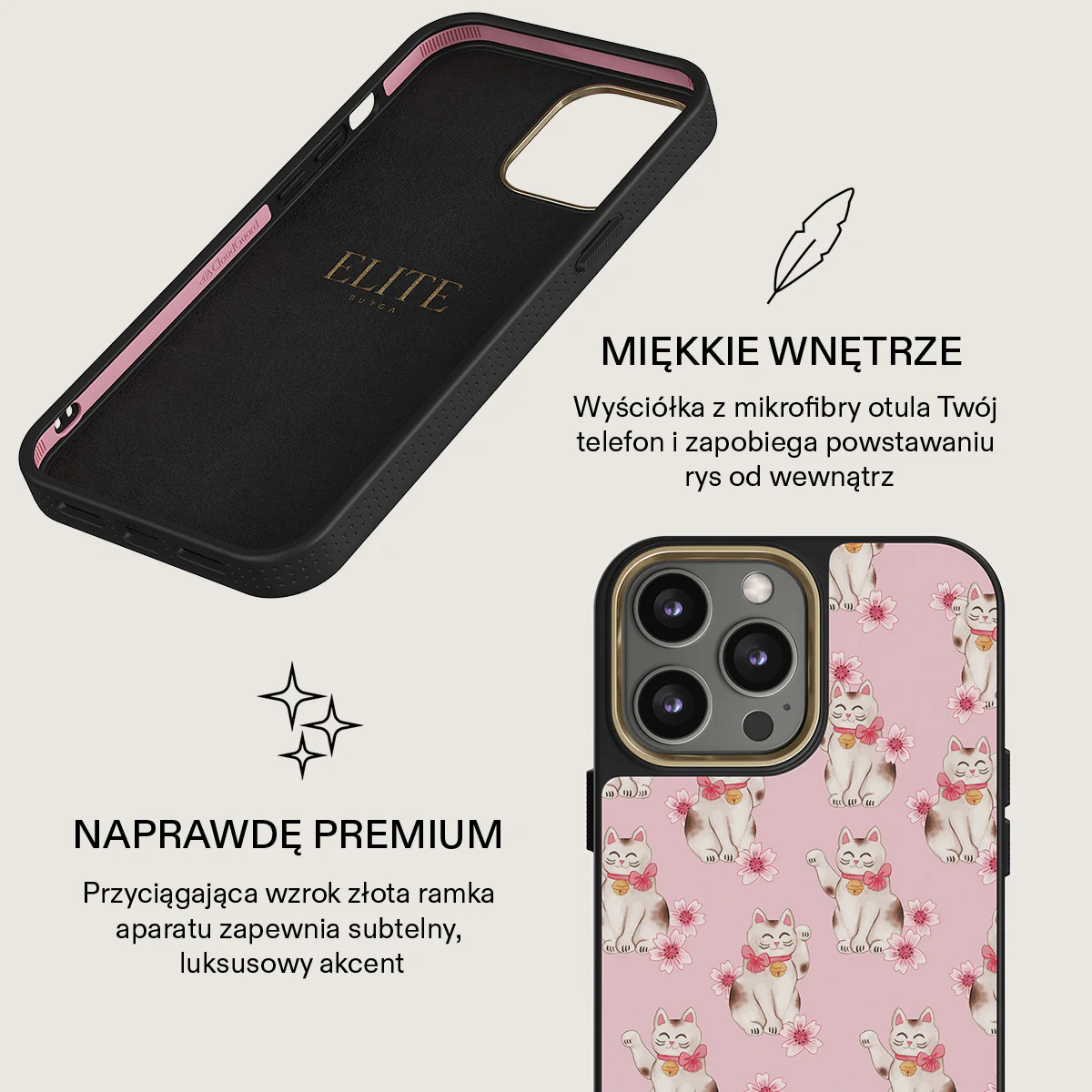 Maneki Neko - iPhone 14 Pro Etui - Image 10