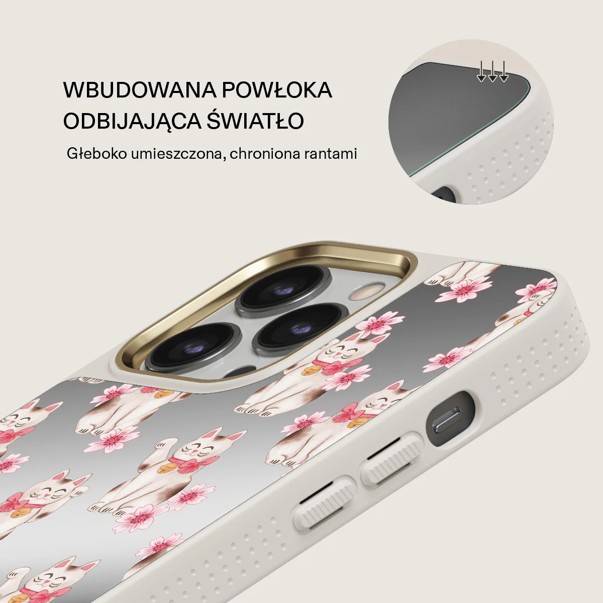 Maneki Neko - iPhone 14 Pro Etui - Image 45