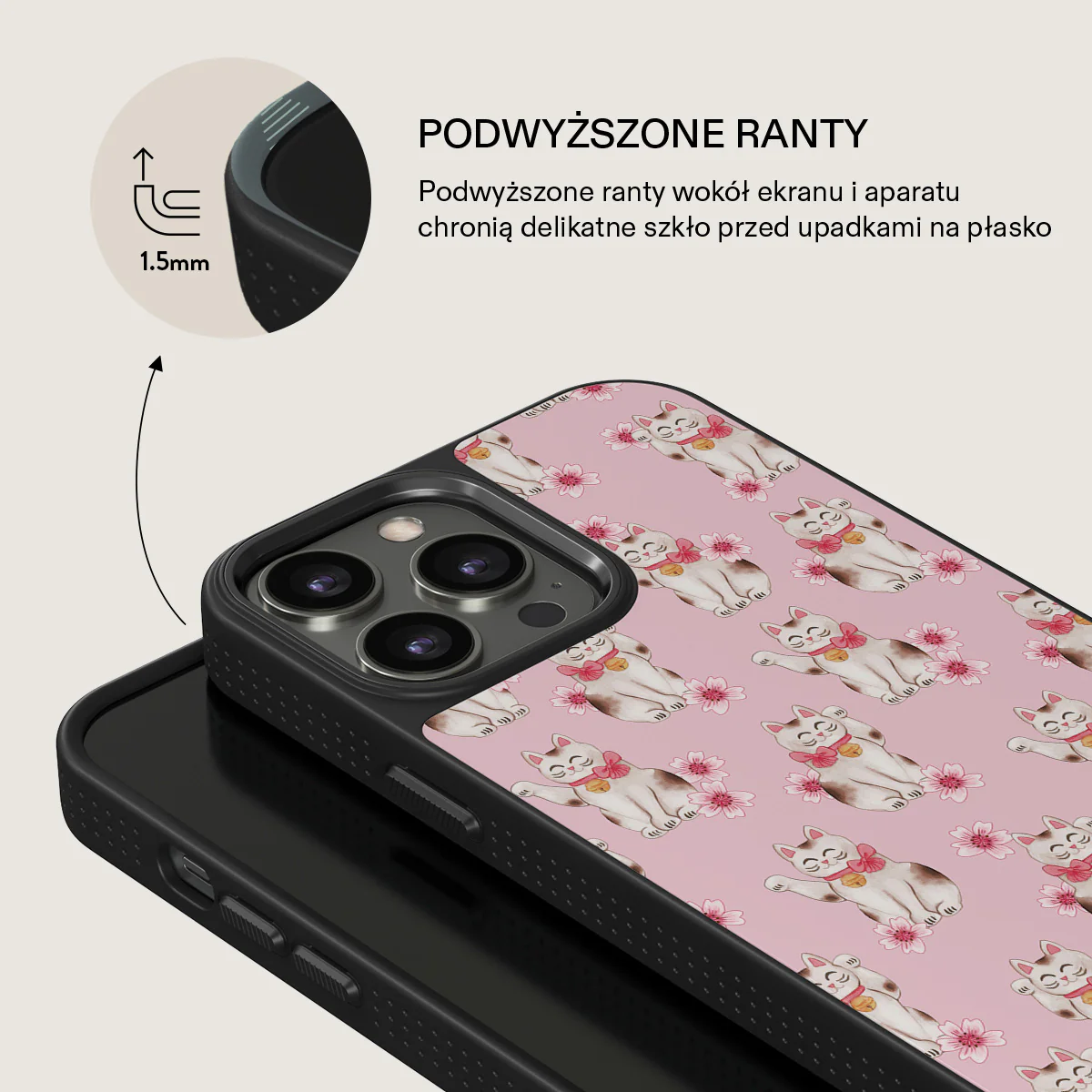Maneki Neko - iPhone 14 Pro Max Etui - Image 15