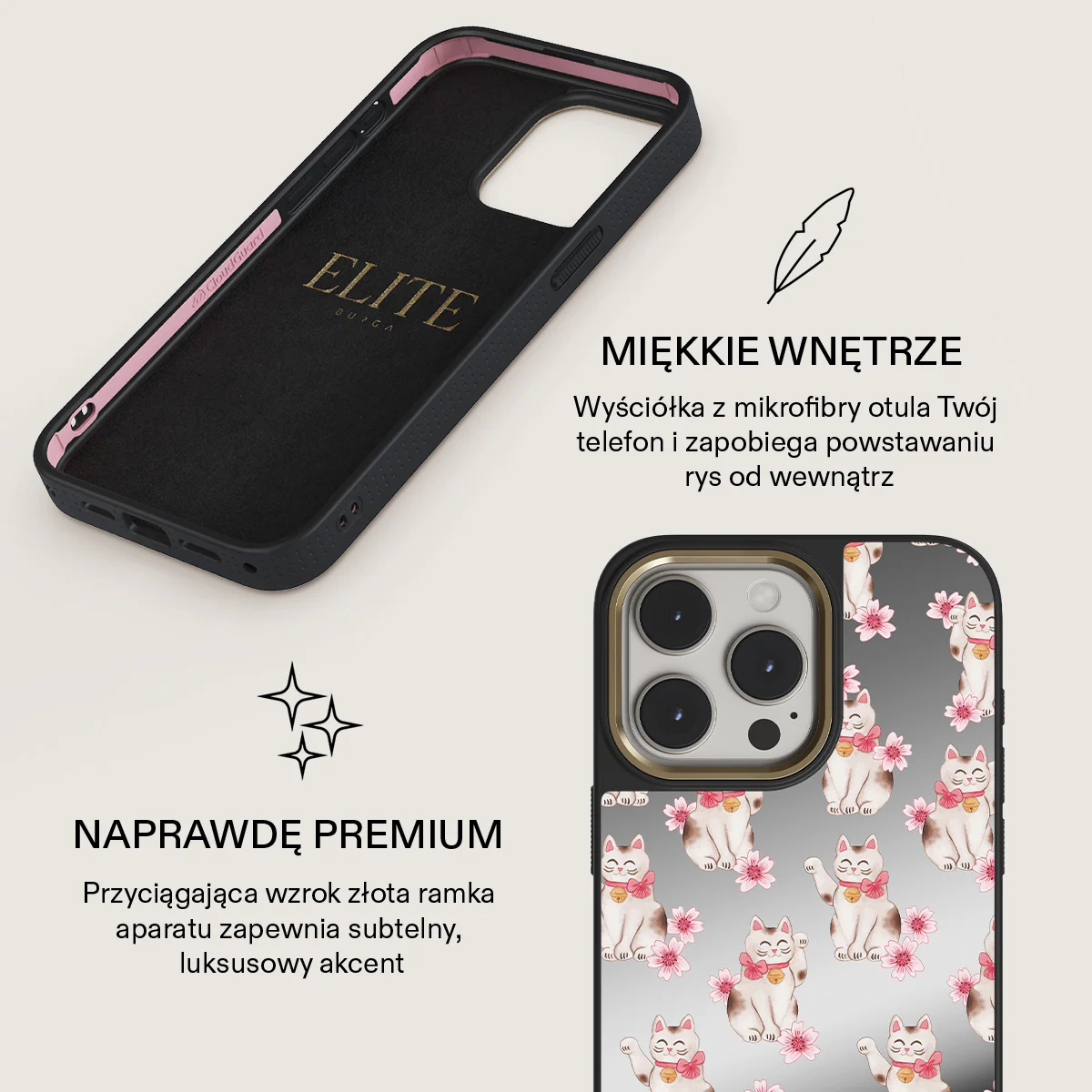 Maneki Neko - iPhone 14 Pro Max Etui - Image 32