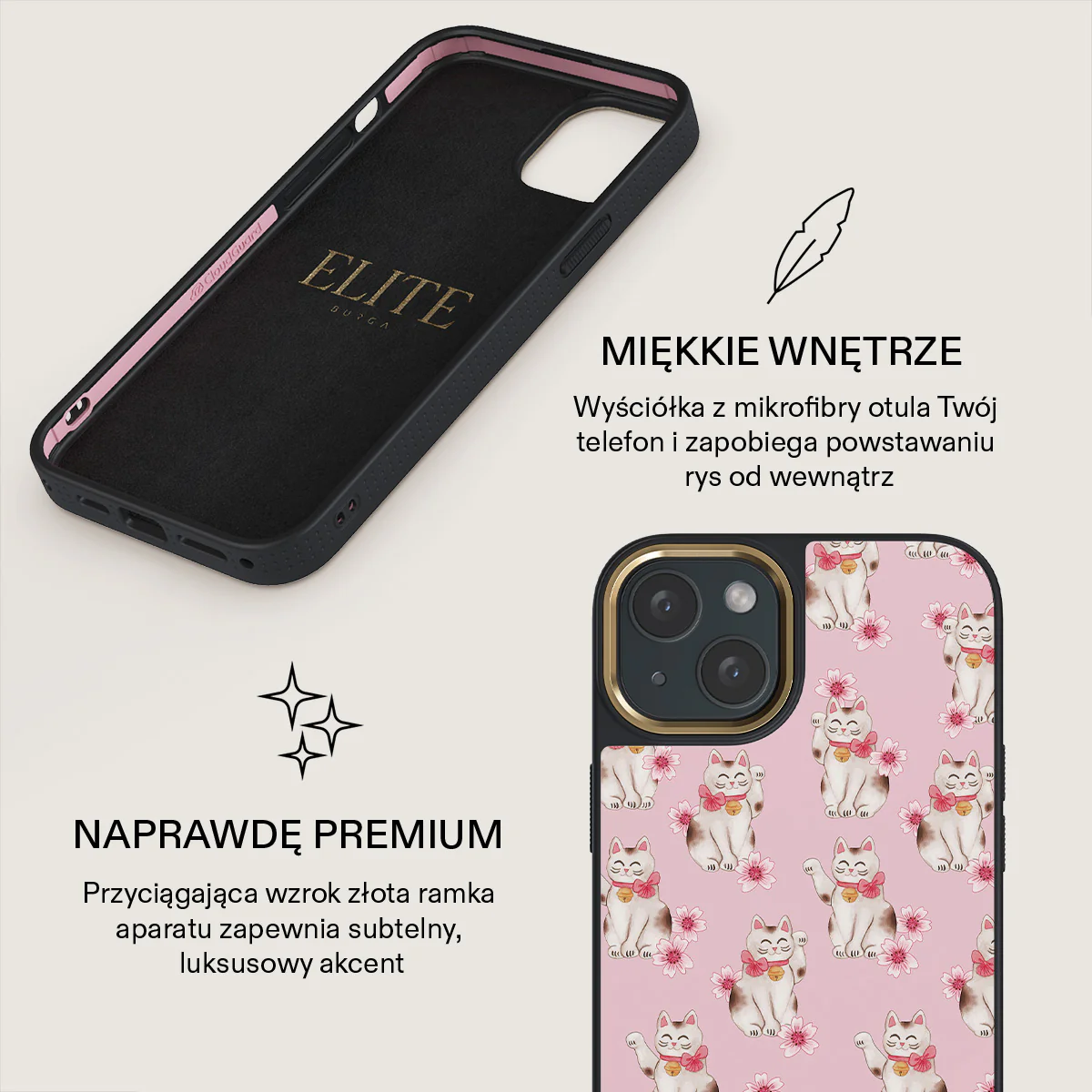 Maneki Neko - iPhone 15 Etui - Image 10
