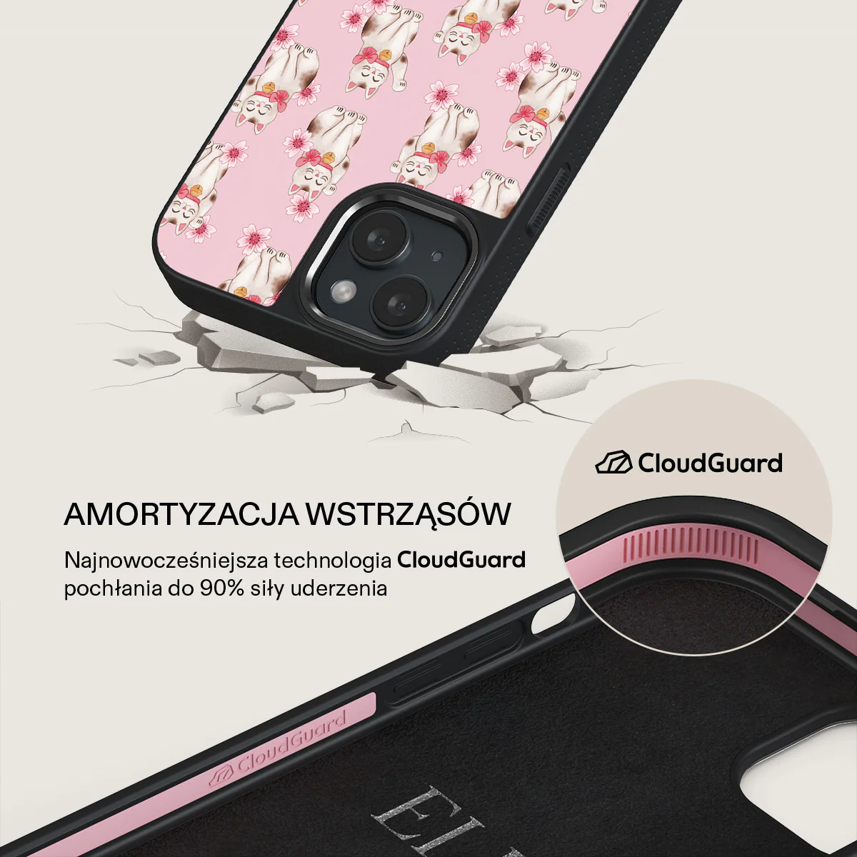 Maneki Neko - iPhone 15 Etui - Image 14