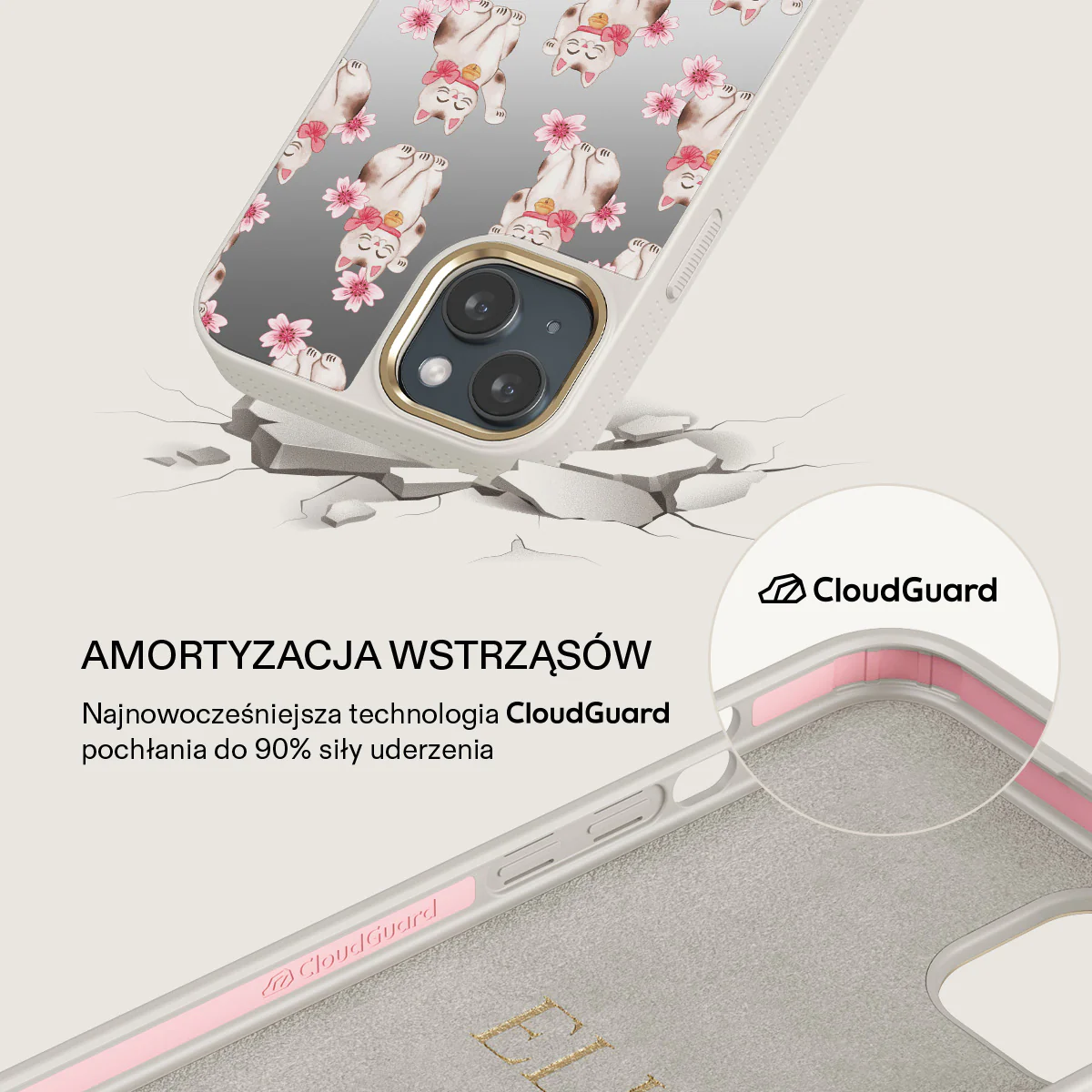 Maneki Neko - iPhone 15 Etui - Image 44