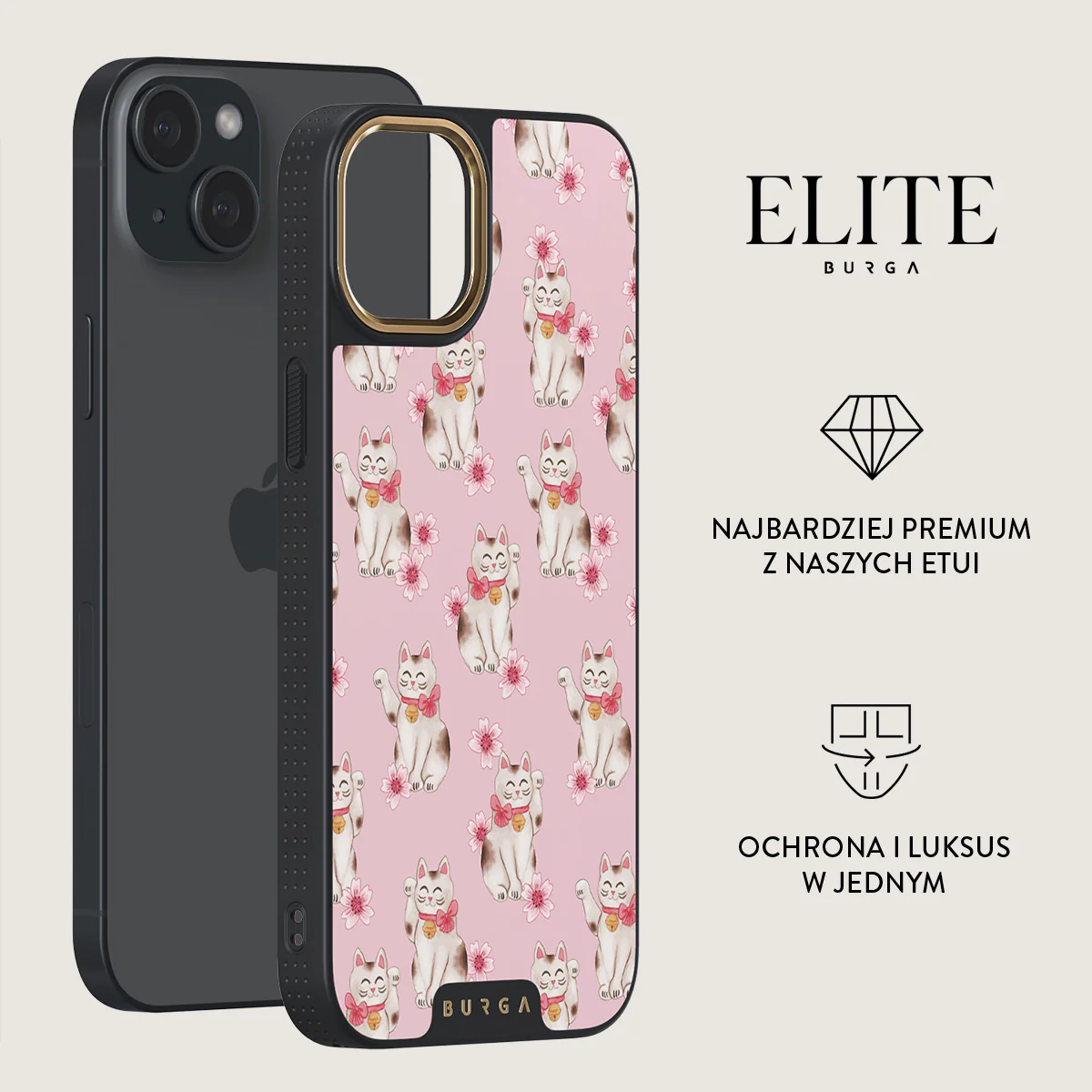Maneki Neko - iPhone 15 Etui - Image 6