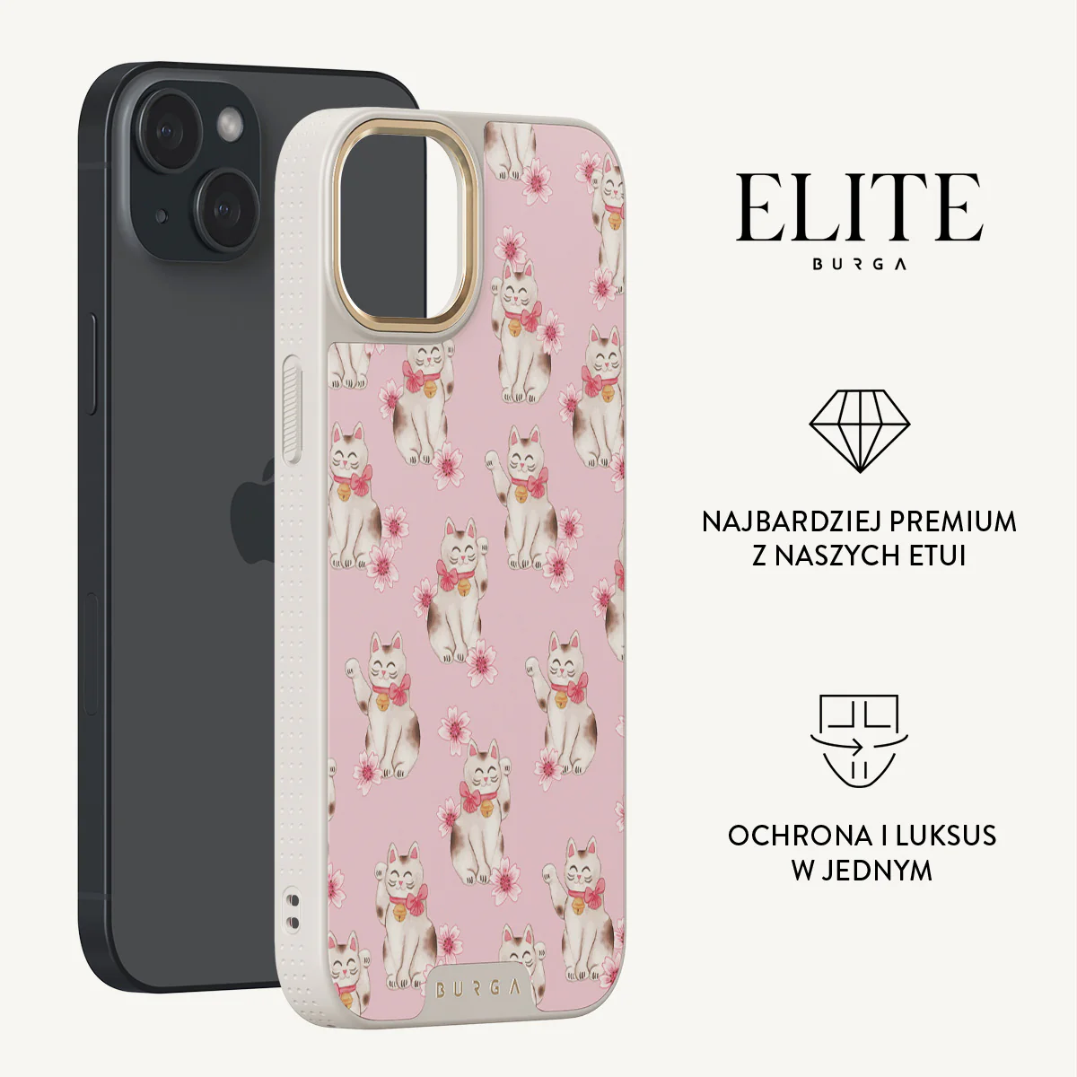 Maneki Neko - iPhone 15 Plus Etui - Image 20
