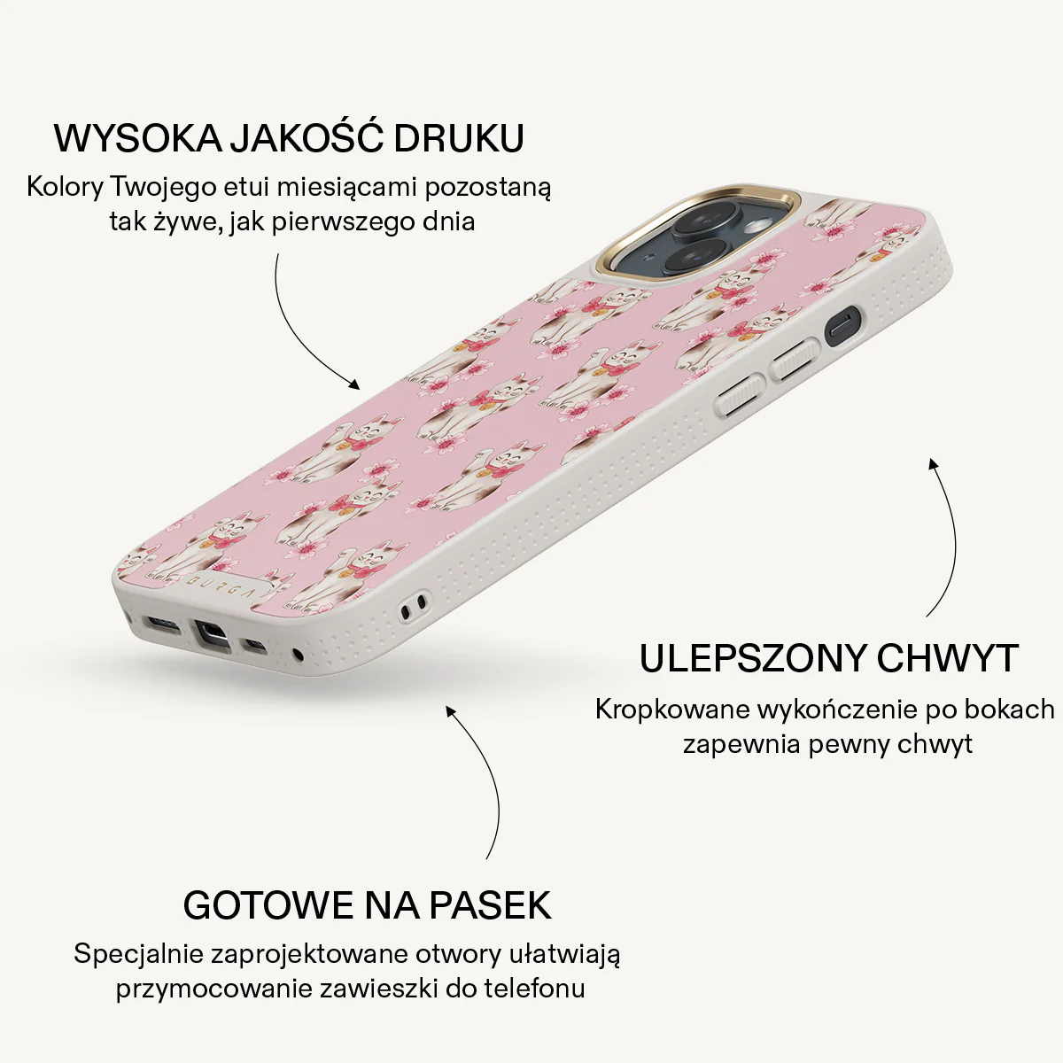 Maneki Neko - iPhone 15 Plus Etui - Image 23