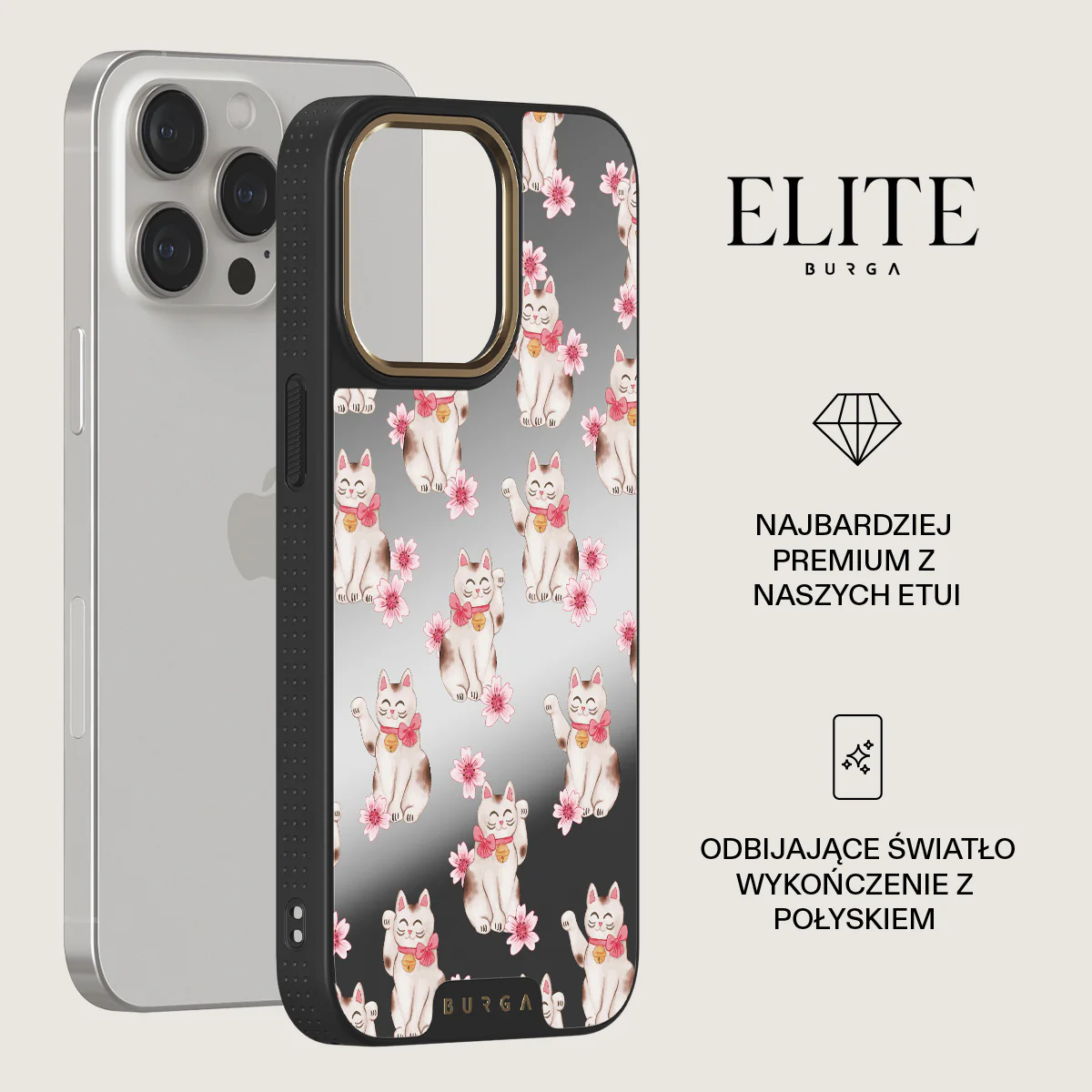 Maneki Neko - iPhone 15 Pro Etui - Image 27