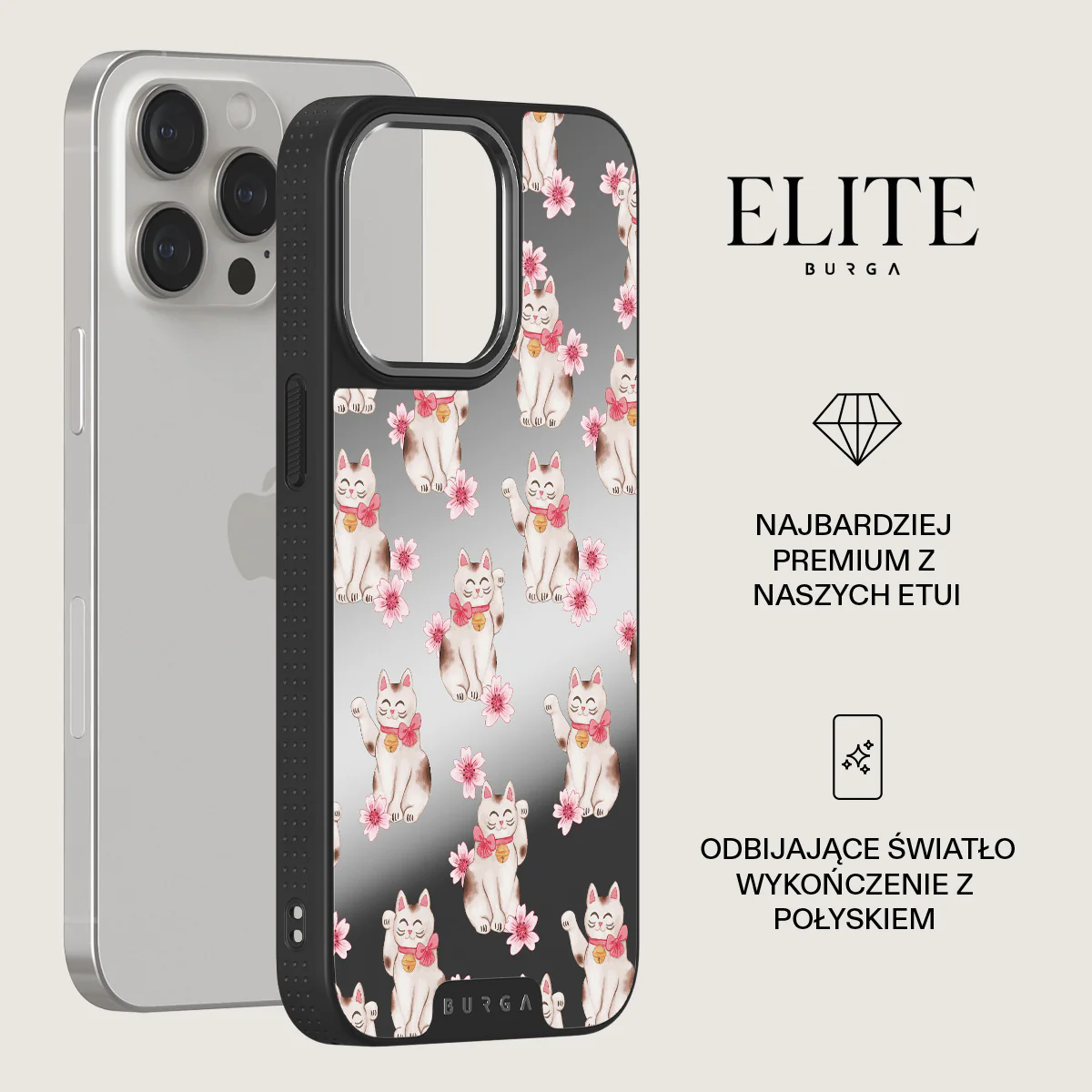 Maneki Neko - iPhone 15 Pro Etui - Image 35