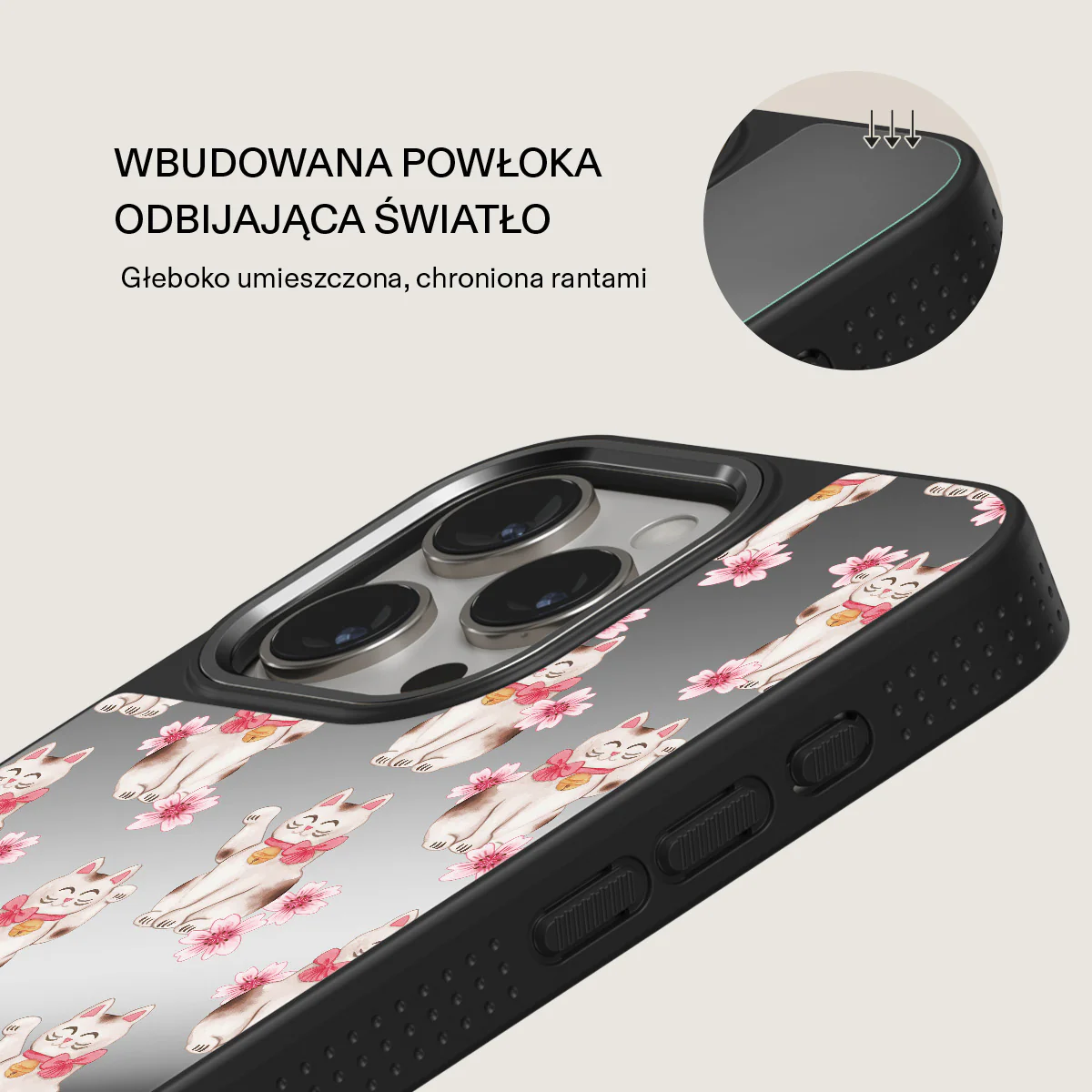Maneki Neko - iPhone 15 Pro Etui - Image 37