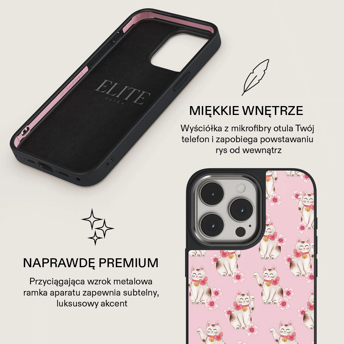 Maneki Neko - iPhone 15 Pro Max Etui - Image 17