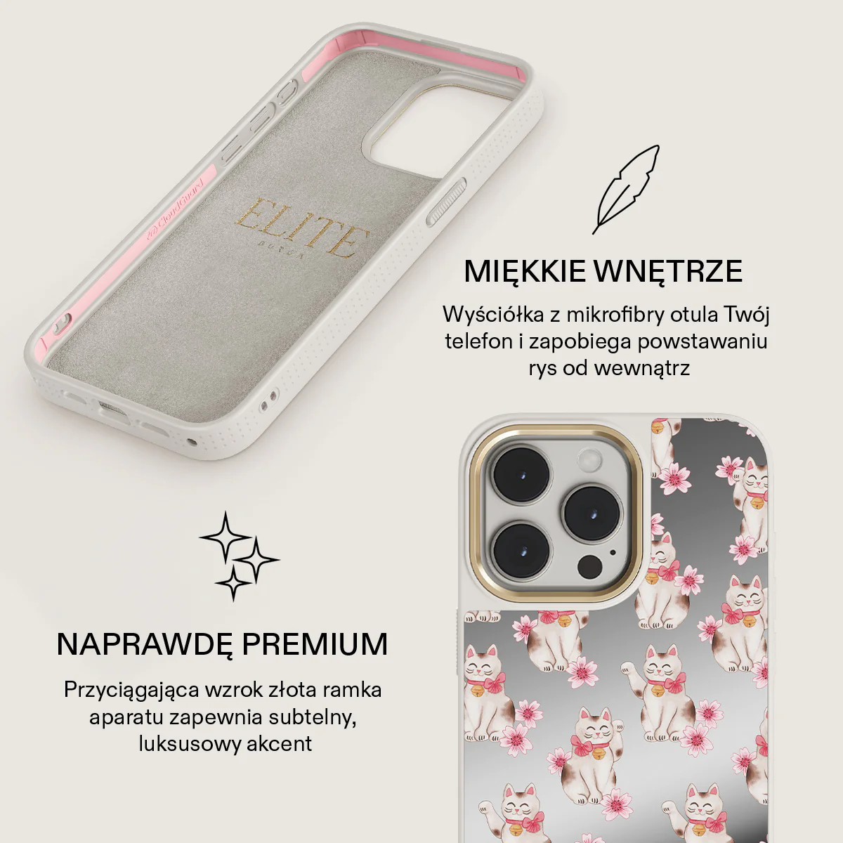 Maneki Neko - iPhone 15 Pro Max Etui - Image 48