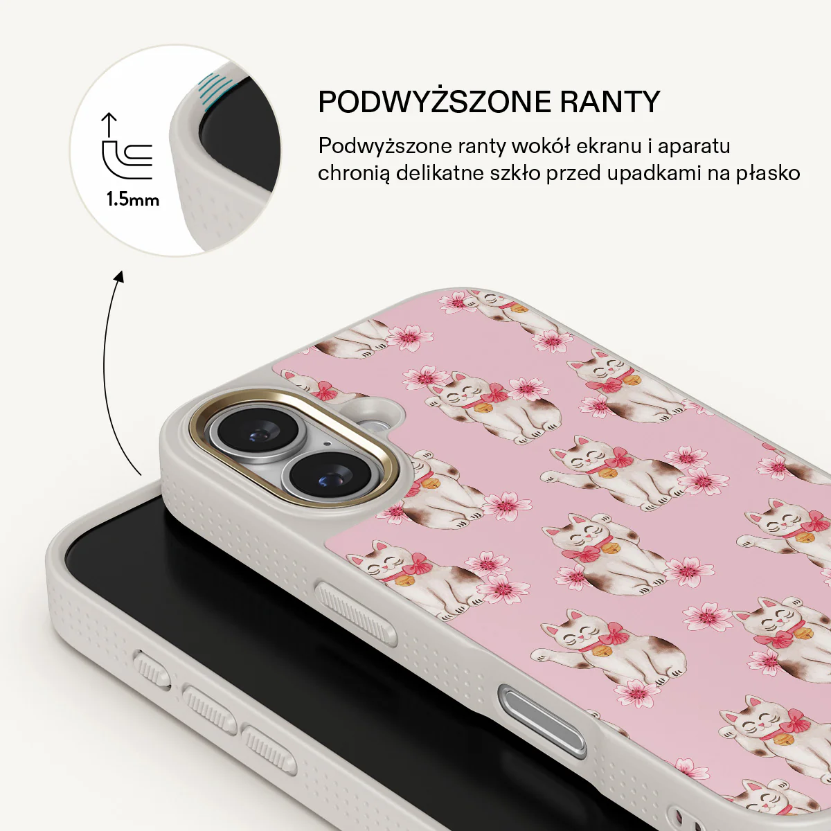 Maneki Neko - iPhone 16 Etui - Image 23