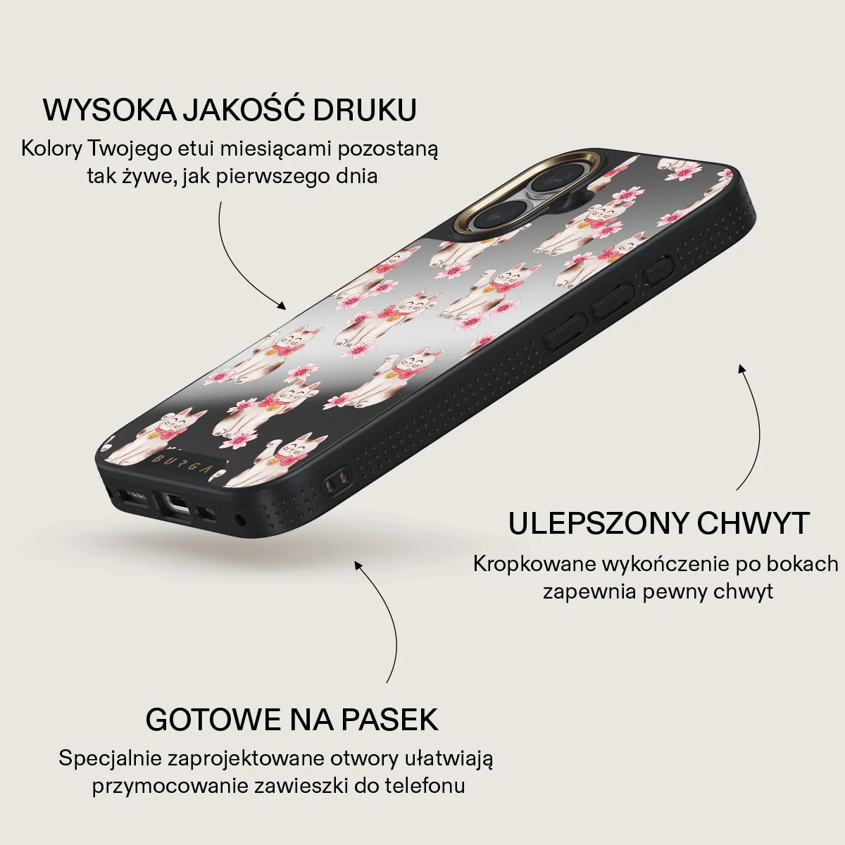 Maneki Neko - iPhone 16 Etui - Image 32