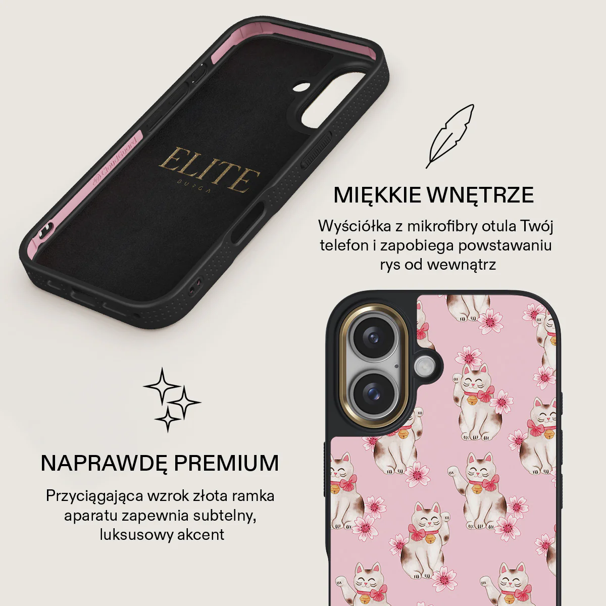 Maneki Neko - iPhone 16 Plus Etui - Image 11