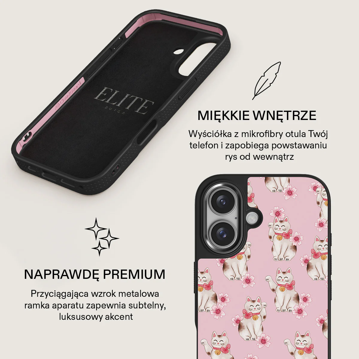 Maneki Neko - iPhone 16 Plus Etui - Image 18