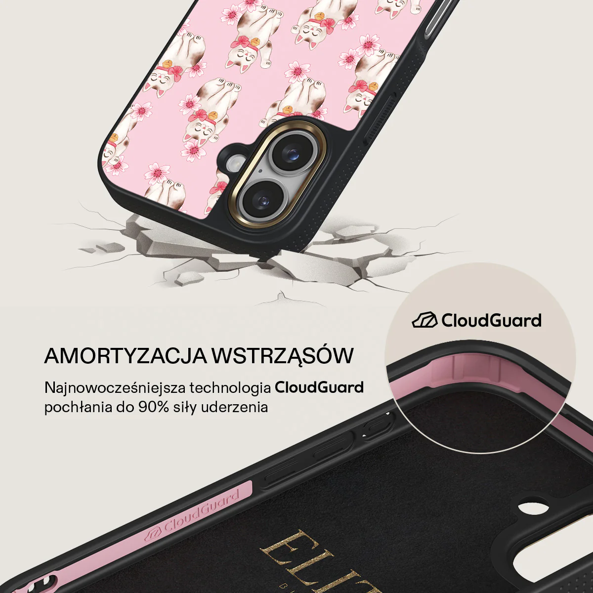 Maneki Neko - iPhone 16 Plus Etui - Image 8
