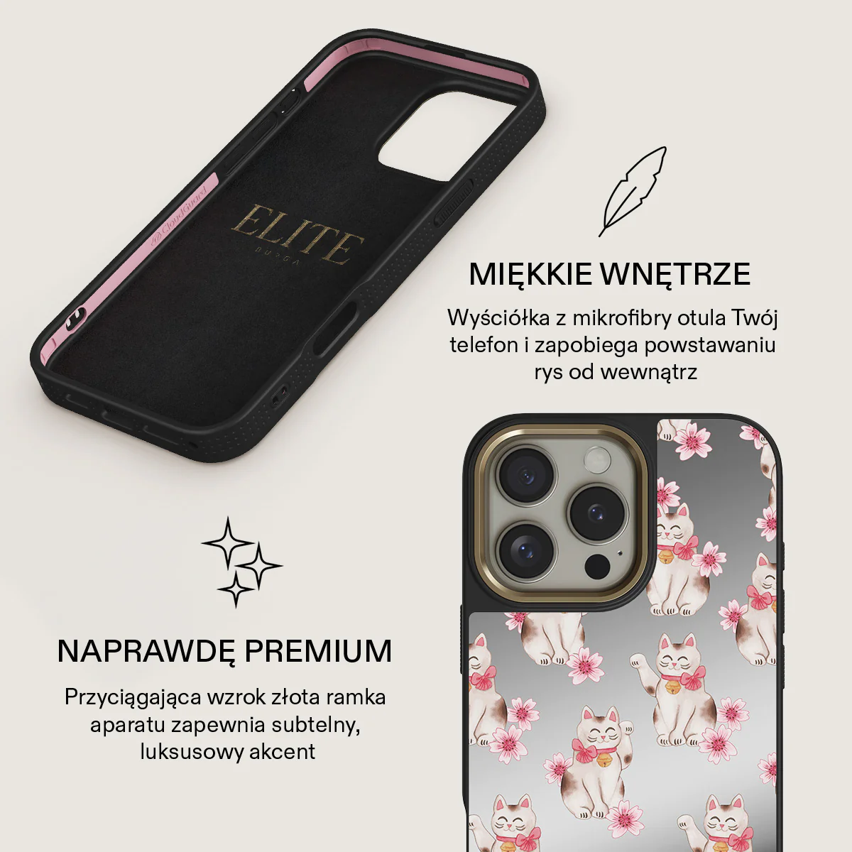 Maneki Neko - iPhone 16 Pro Etui - Image 33