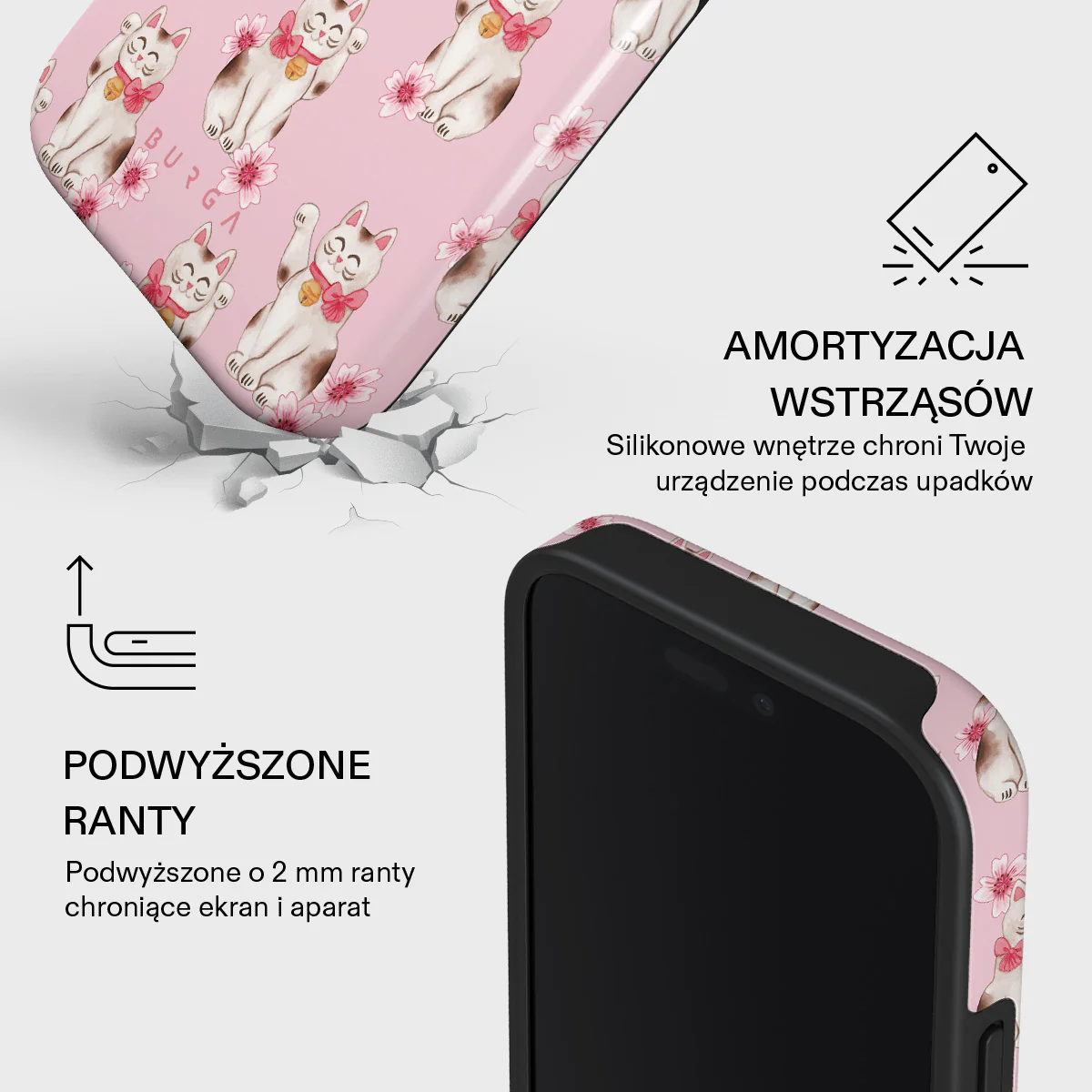 Maneki Neko - iPhone 16 Pro Etui - Image 4