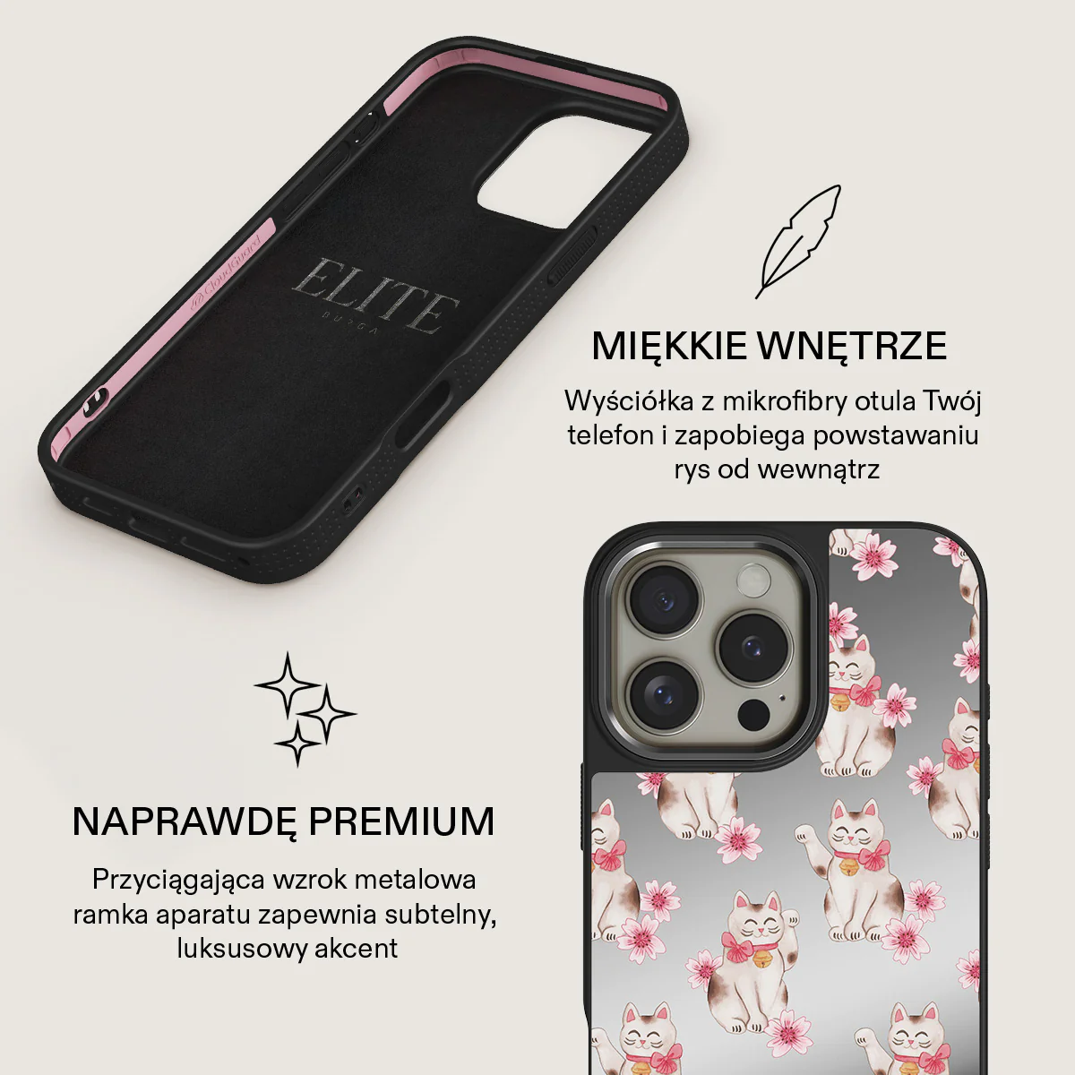Maneki Neko - iPhone 16 Pro Etui - Image 41
