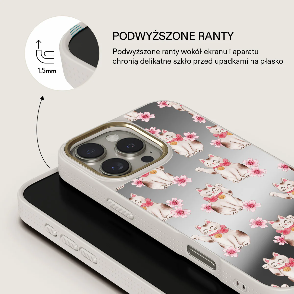 Maneki Neko - iPhone 16 Pro Etui - Image 47