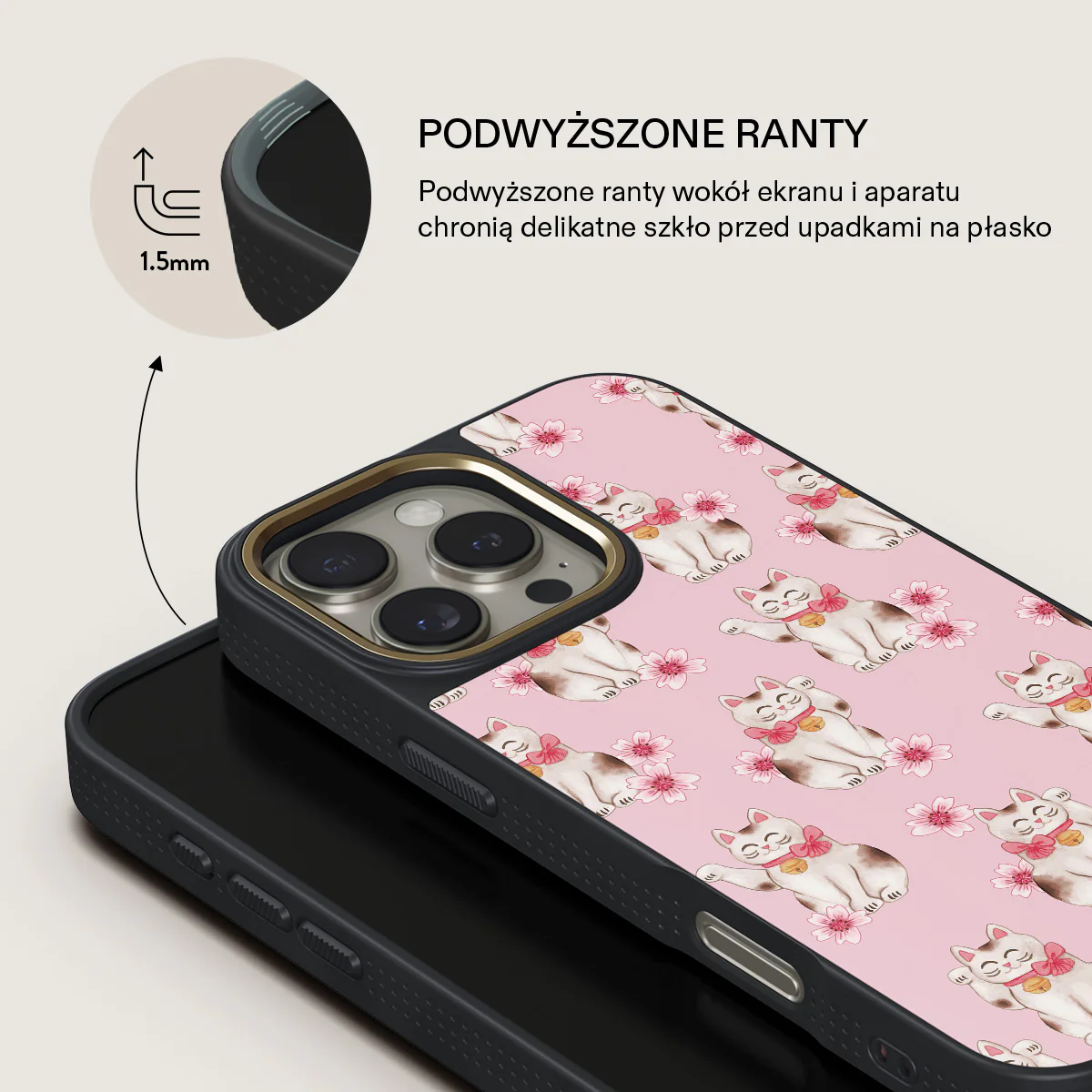 Maneki Neko - iPhone 16 Pro Etui - Image 9