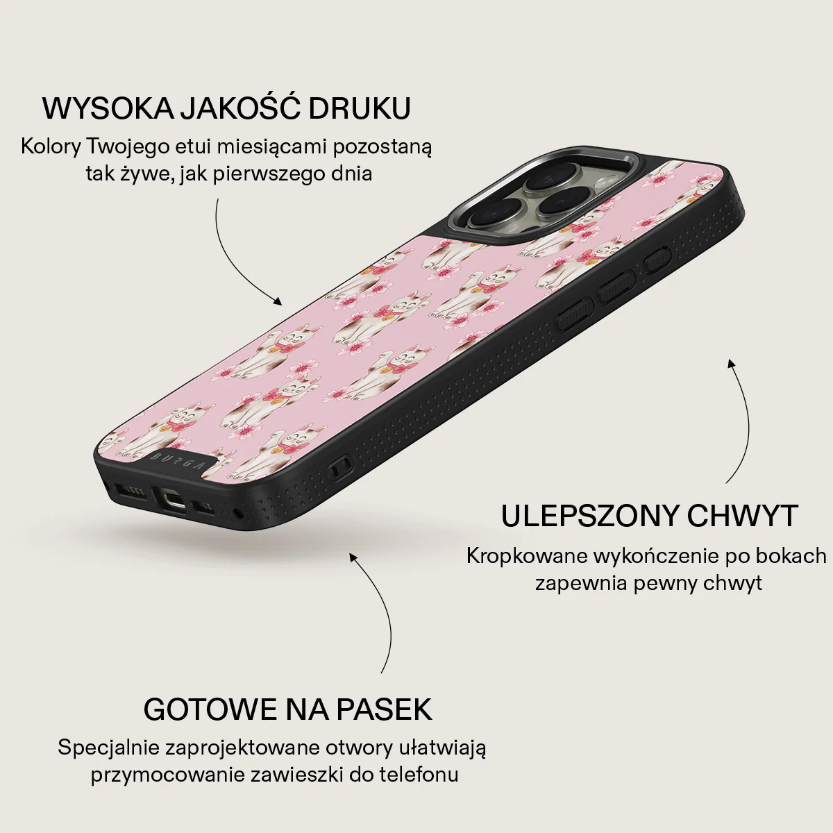 Maneki Neko - iPhone 16 Pro Max Etui - Image 17