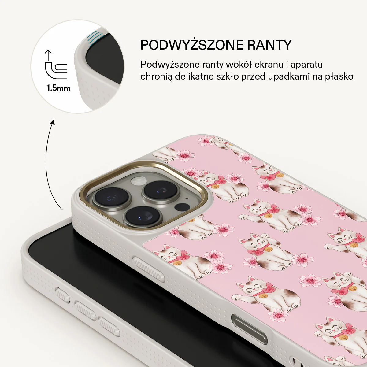 Maneki Neko - iPhone 16 Pro Max Etui - Image 23