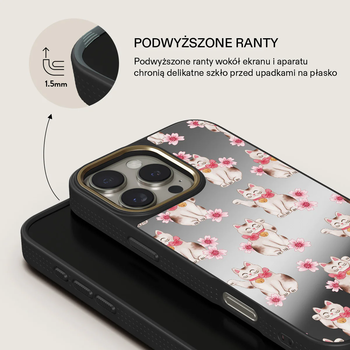 Maneki Neko - iPhone 16 Pro Max Etui - Image 31